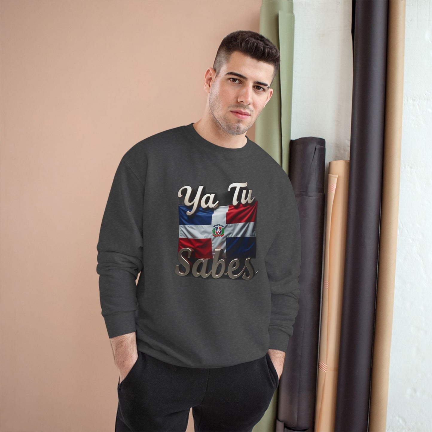 Champion Ya Tu Sabes Dominican Sweatshirt - Little Story Co.