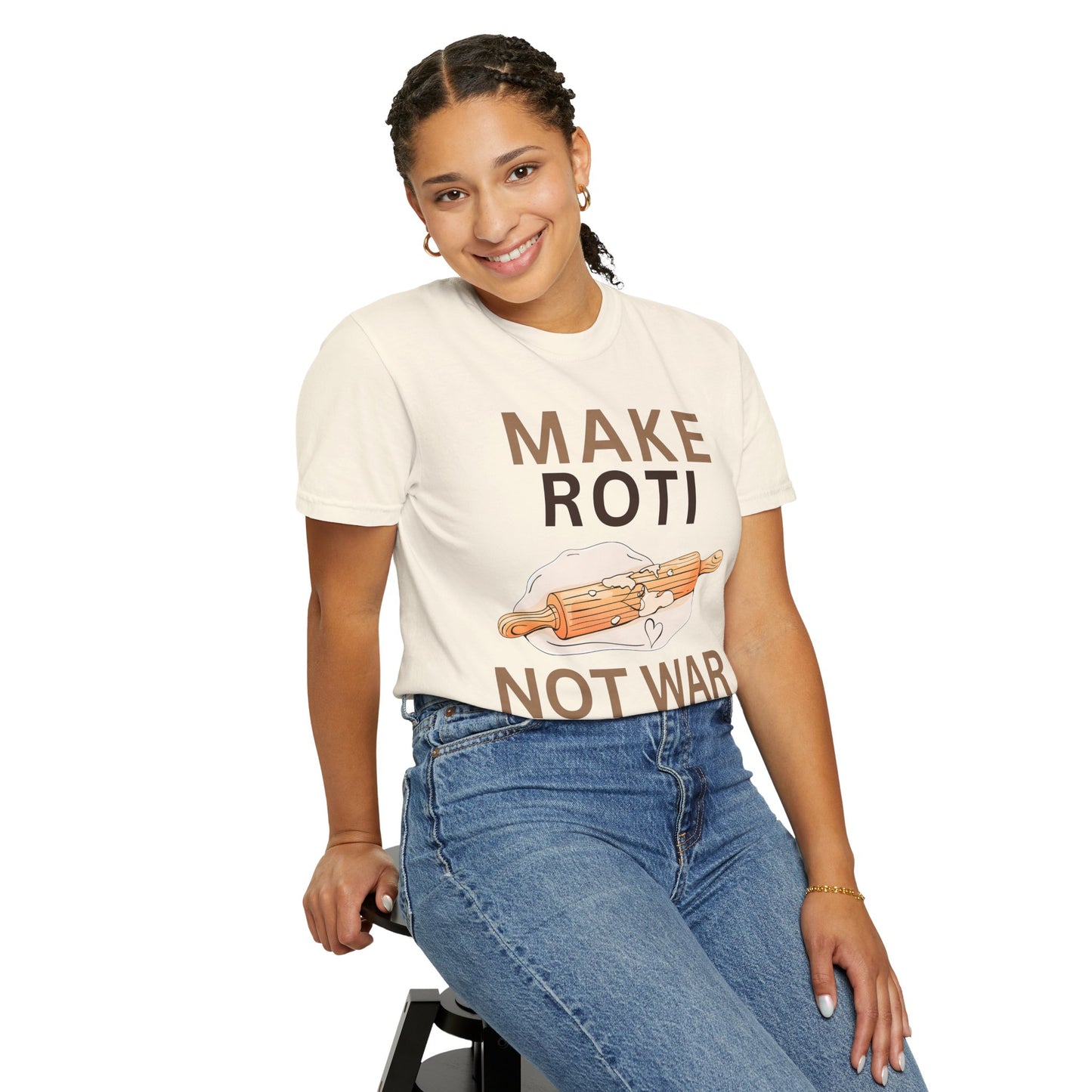 Make Roti Not War Unisex T-Shirt - Little Story Co.