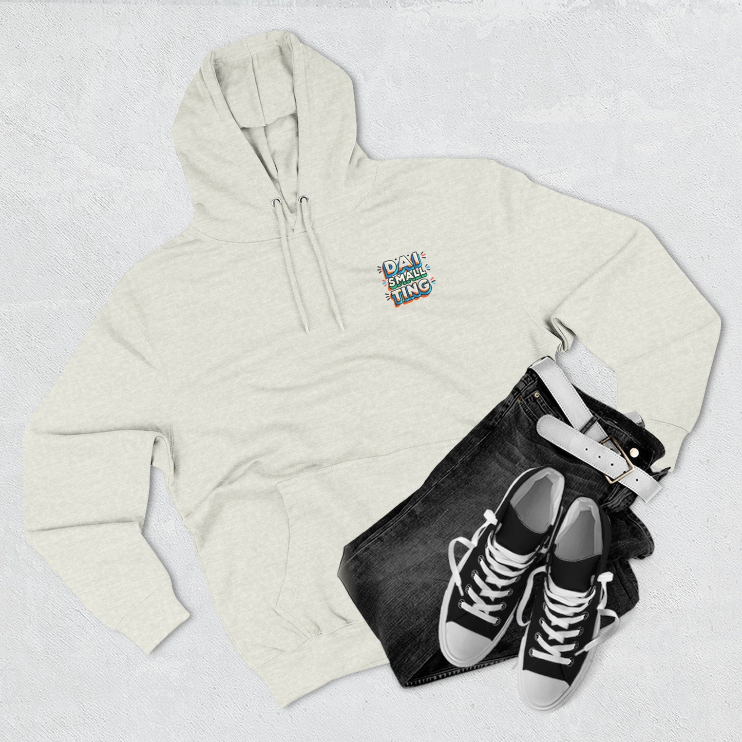 Dai Small Ting Trinidad Unisex Fleece-lined Cotton Hoodie - Little Story Co.
