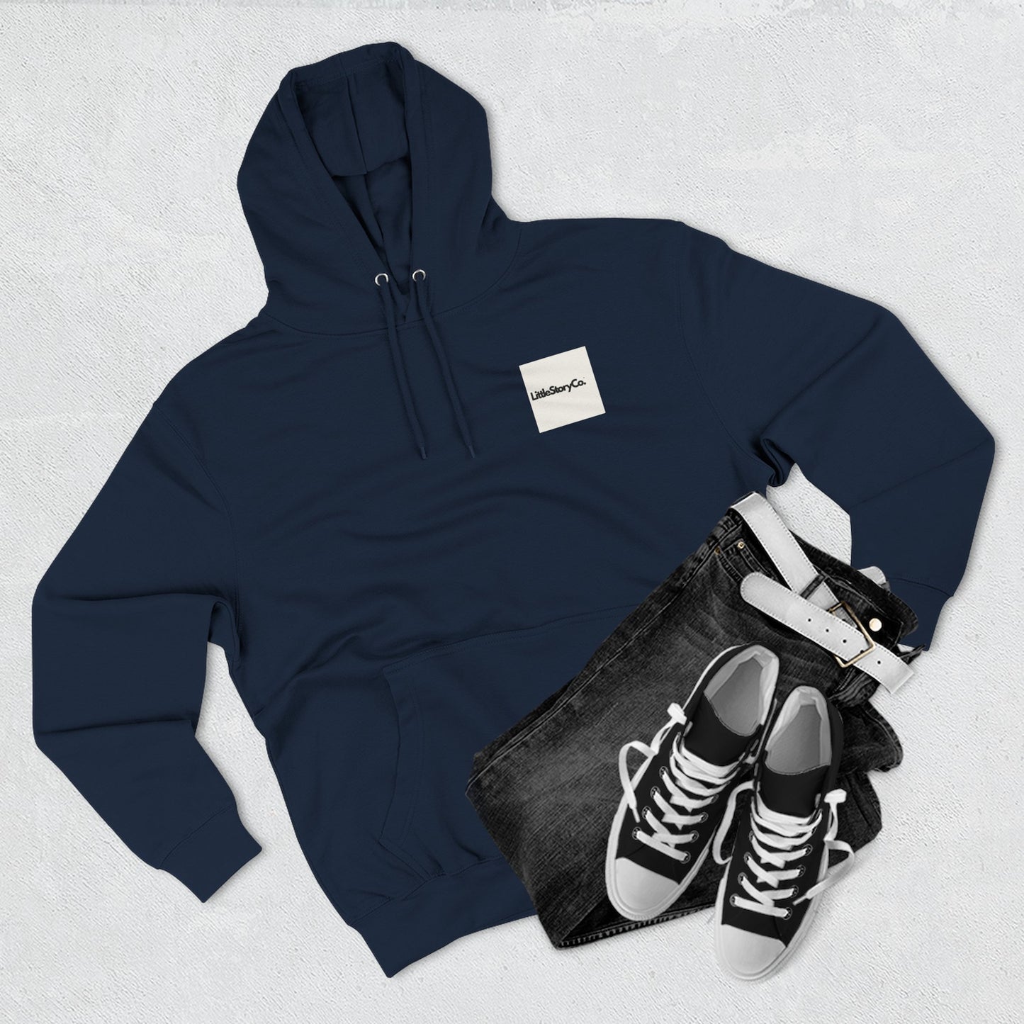Lucky St. Patrick's Day Fleece Hoodie - Un Domincano Trying to Get Lucky, dominican st. patricks day hoodie - Little Story Co.