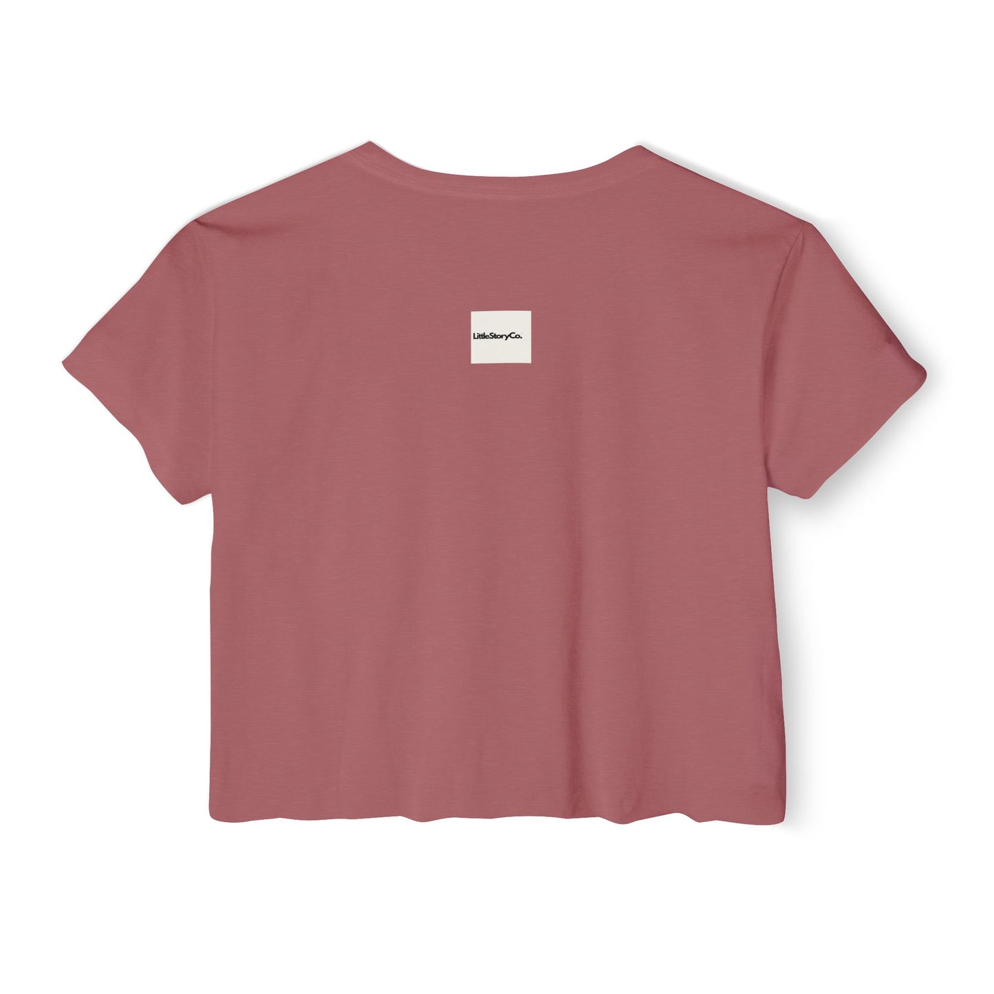 Women's Festival Crop Top - Liming and Bacchanal Logo - Little Story Co.