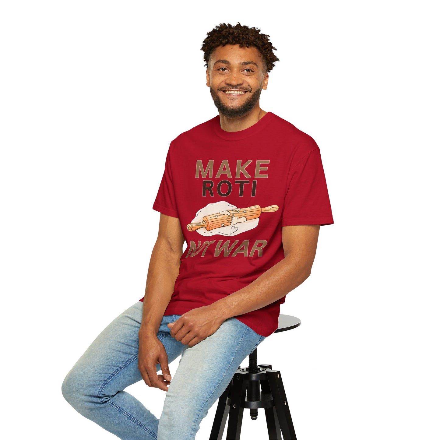 Make Roti Not War Unisex T-Shirt - Little Story Co.