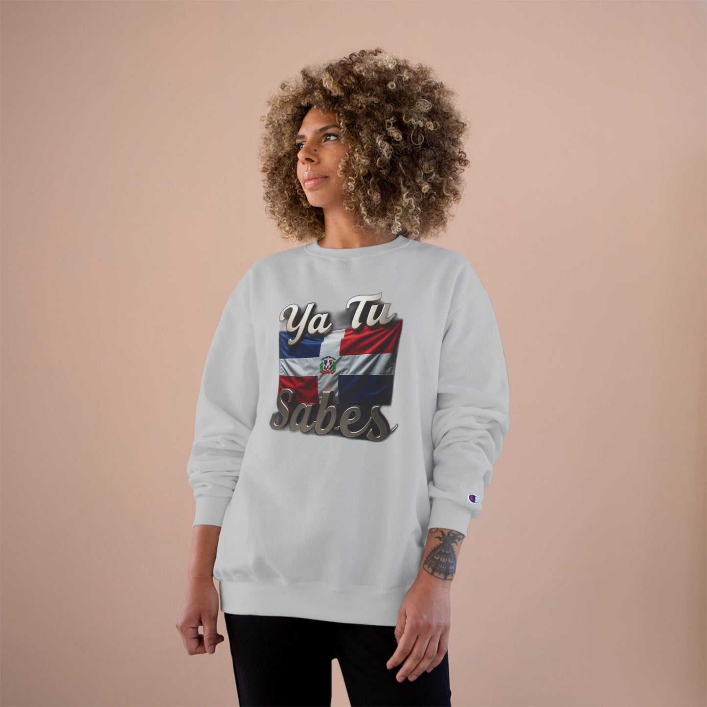 Champion Ya Tu Sabes Dominican Sweatshirt - Little Story Co.