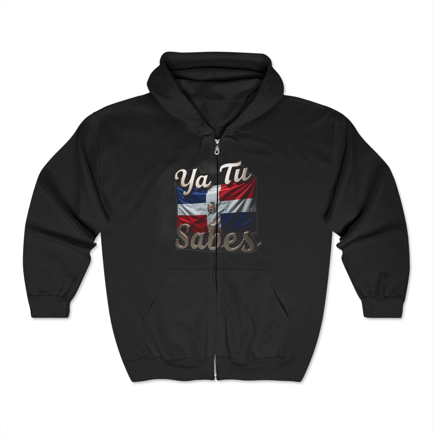 Unisex Ya Tu Sabes Heavy Blend™ Full Zip Hooded Sweatshirt - Little Story Co.