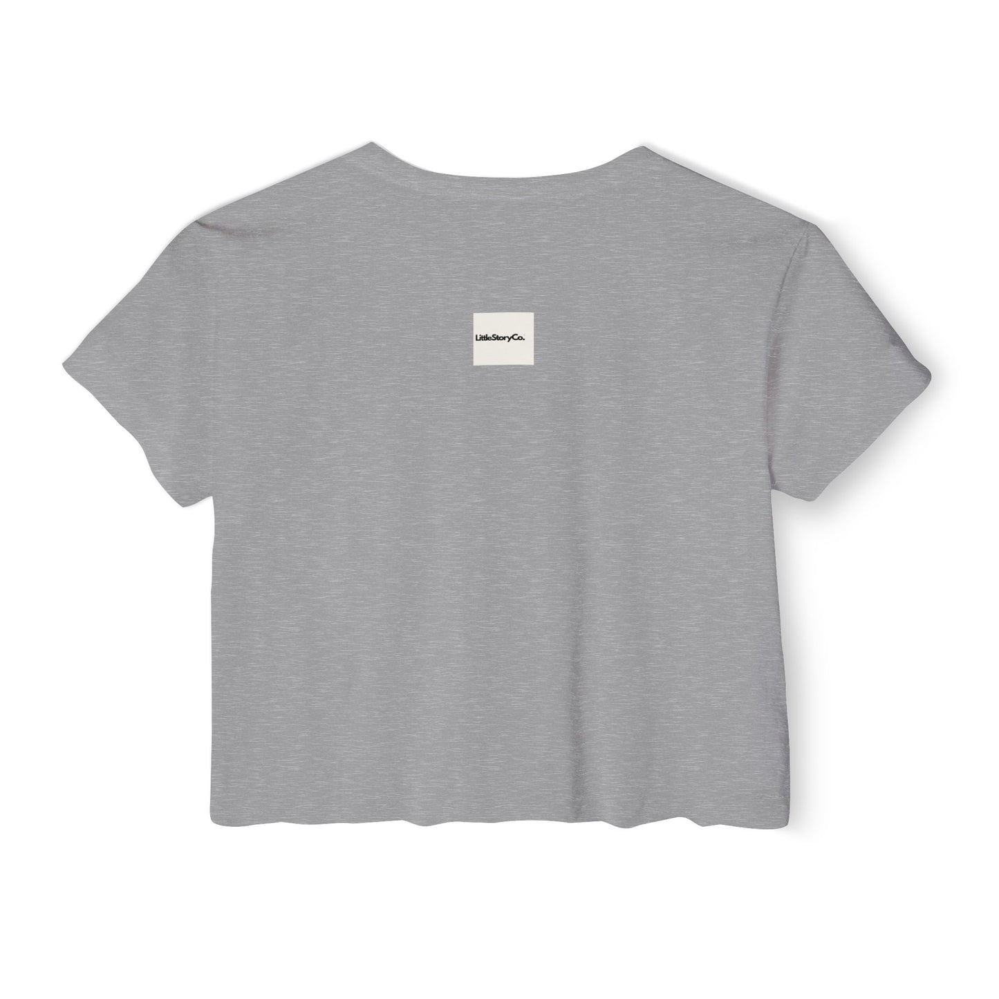 Women's Festival Crop Top - Liming and Bacchanal Logo - Little Story Co.