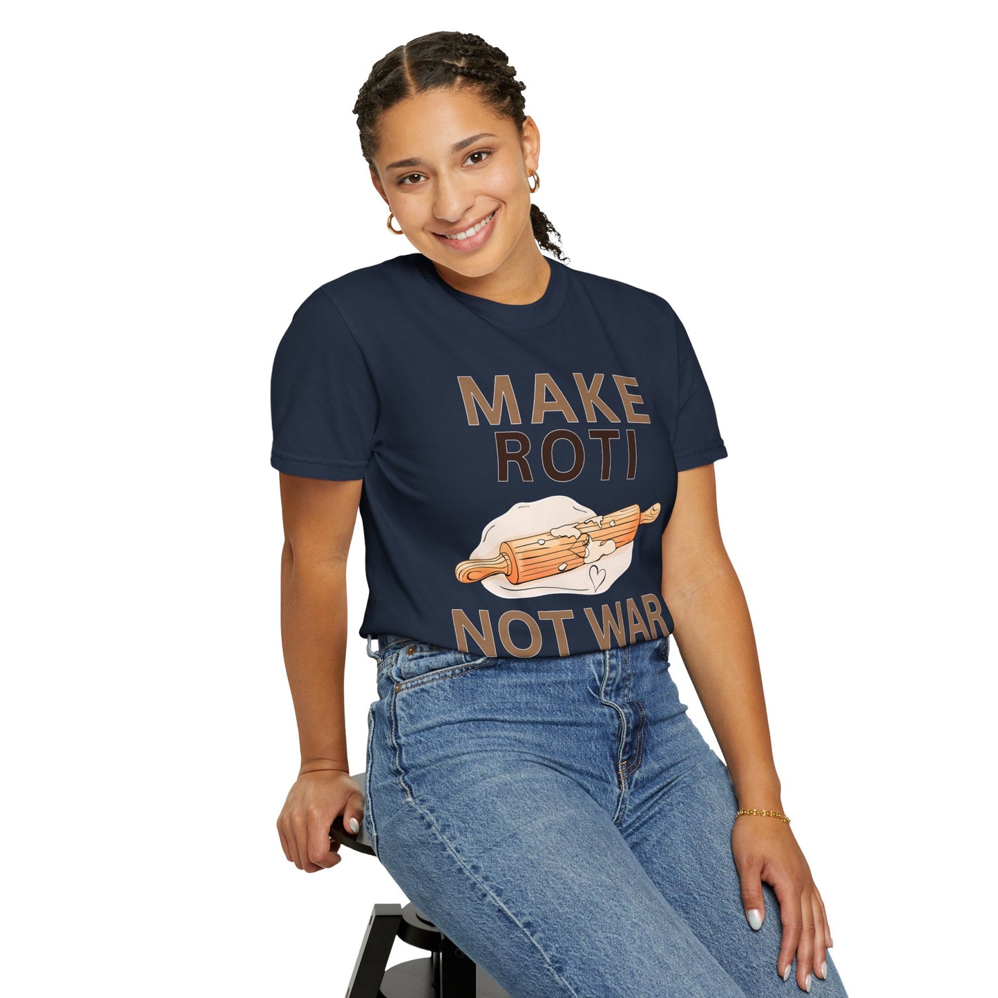 Make Roti Not War Unisex T-Shirt - Little Story Co.