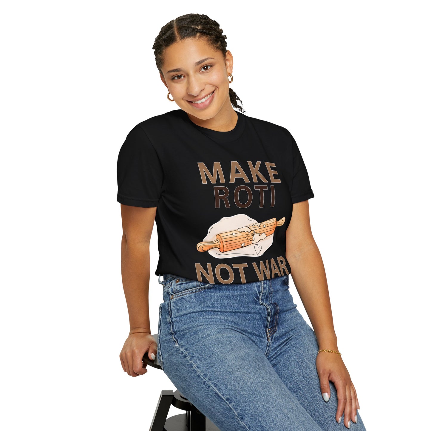 Make Roti Not War Unisex T-Shirt - Little Story Co.