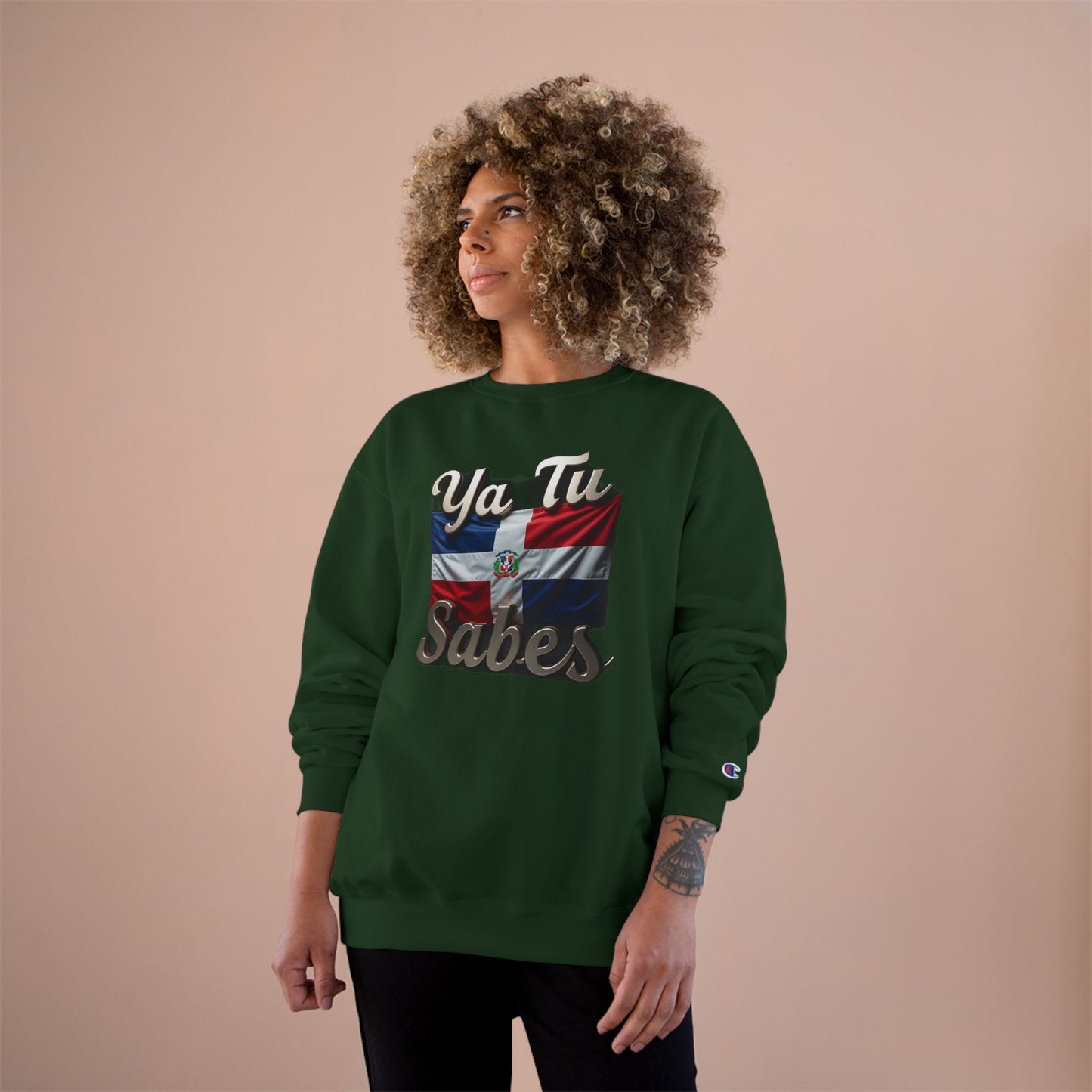 Champion Ya Tu Sabes Dominican Sweatshirt - Little Story Co.