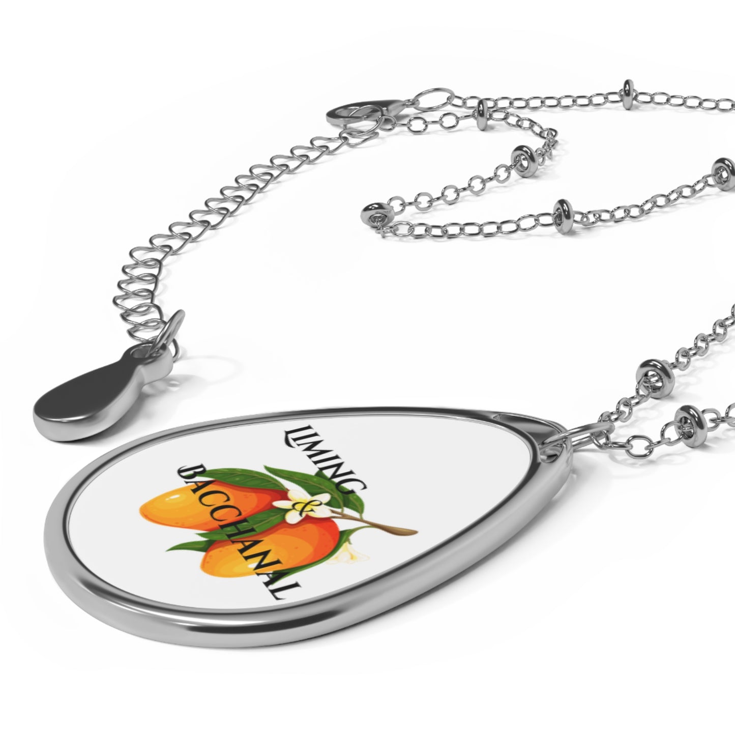 Trinidad Oval Liming & Bacchanal Necklace - Little Story Co.