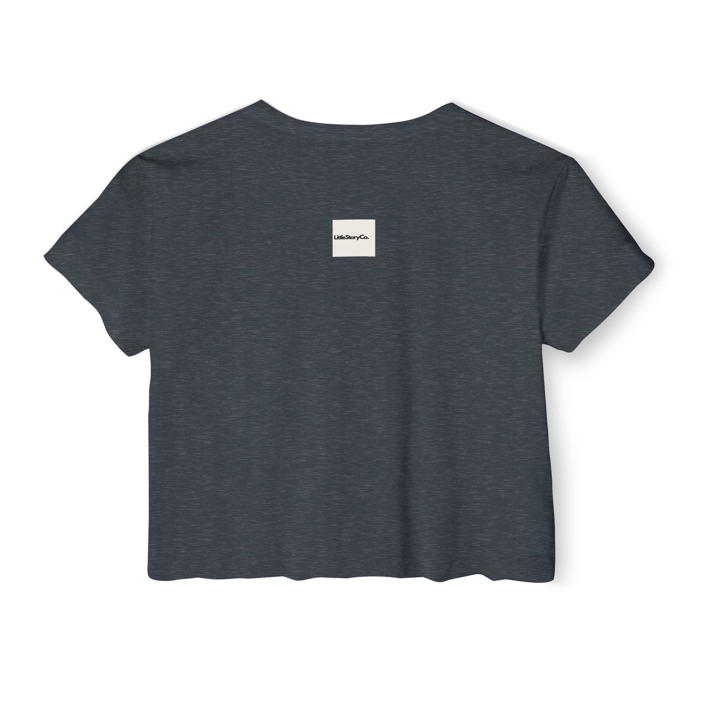 Women's Festival Crop Top - Liming and Bacchanal Logo - Little Story Co.