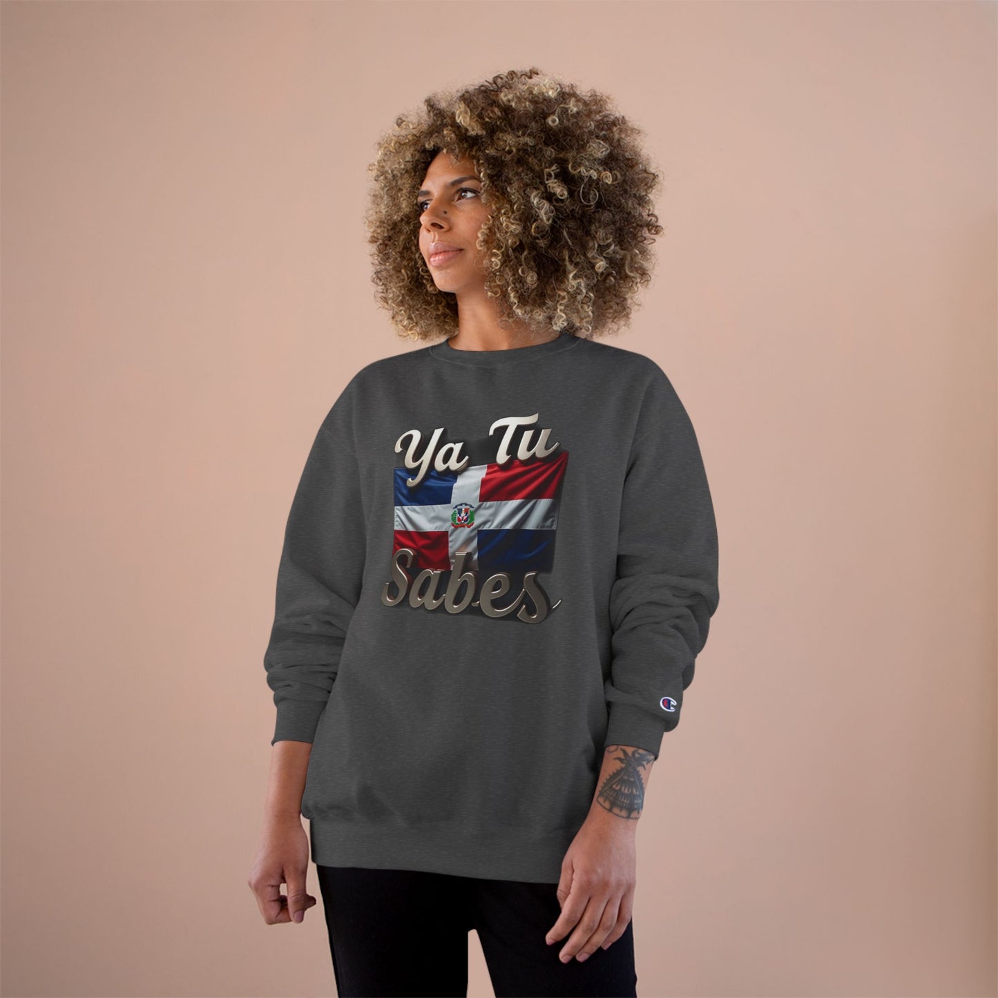 Champion Ya Tu Sabes Dominican Sweatshirt - Little Story Co.