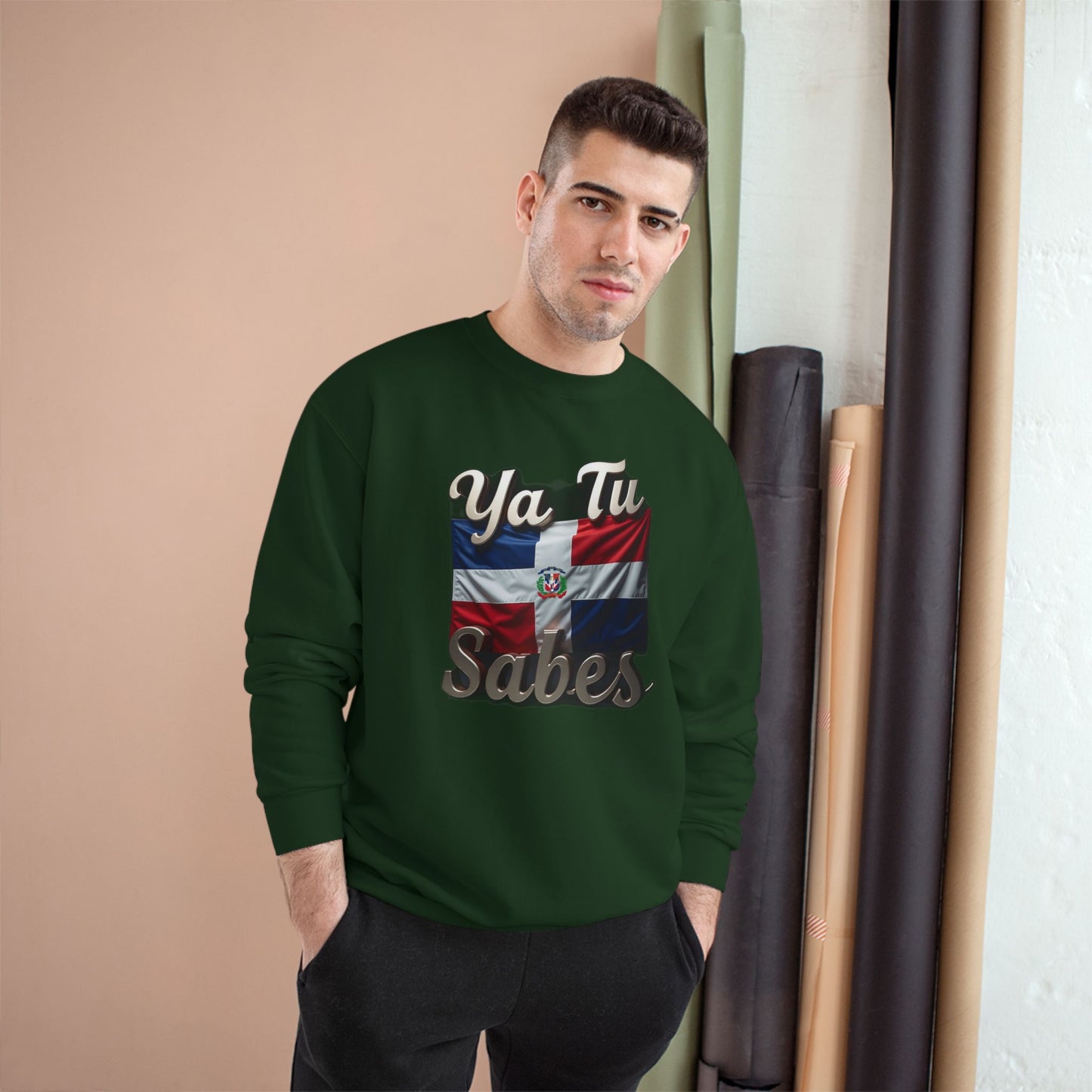 Champion Ya Tu Sabes Dominican Sweatshirt - Little Story Co.