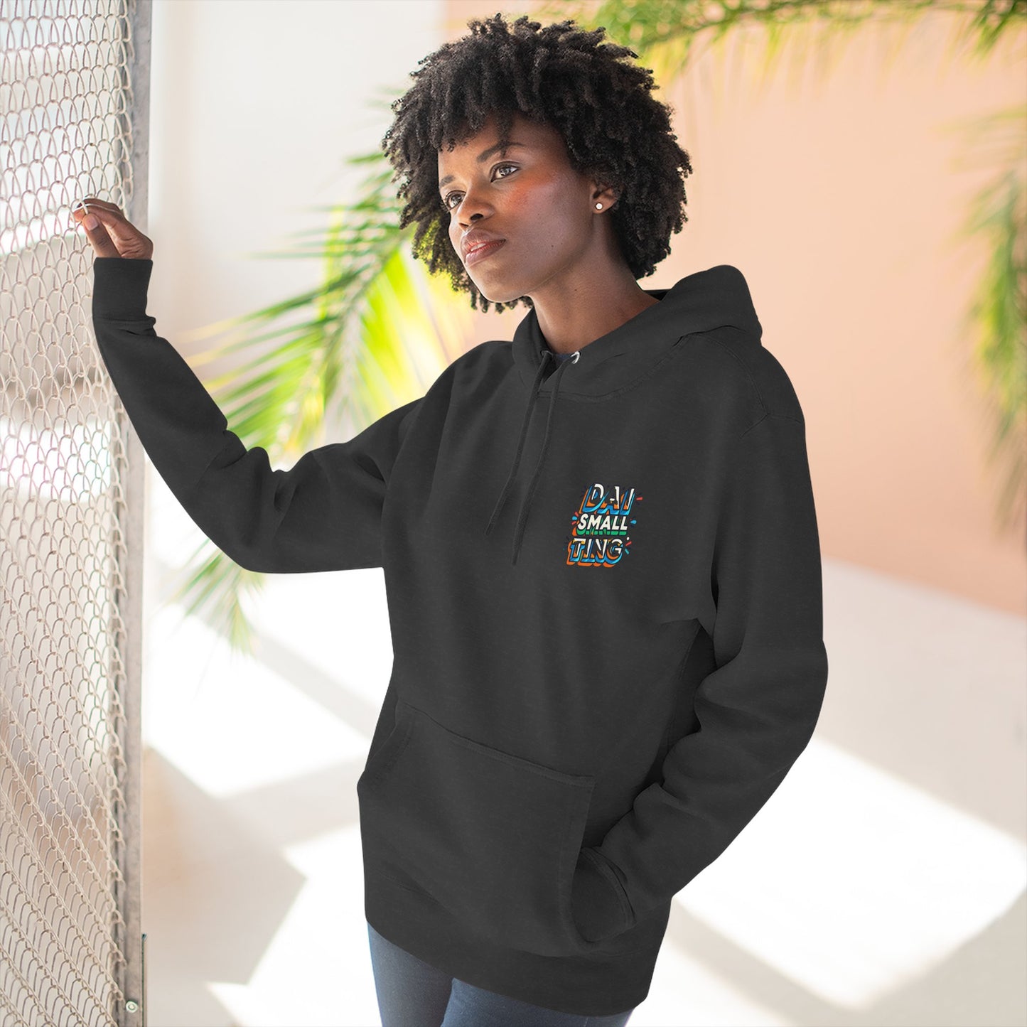 Dai Small Ting Trinidad Unisex Fleece-lined Cotton Hoodie - Little Story Co.