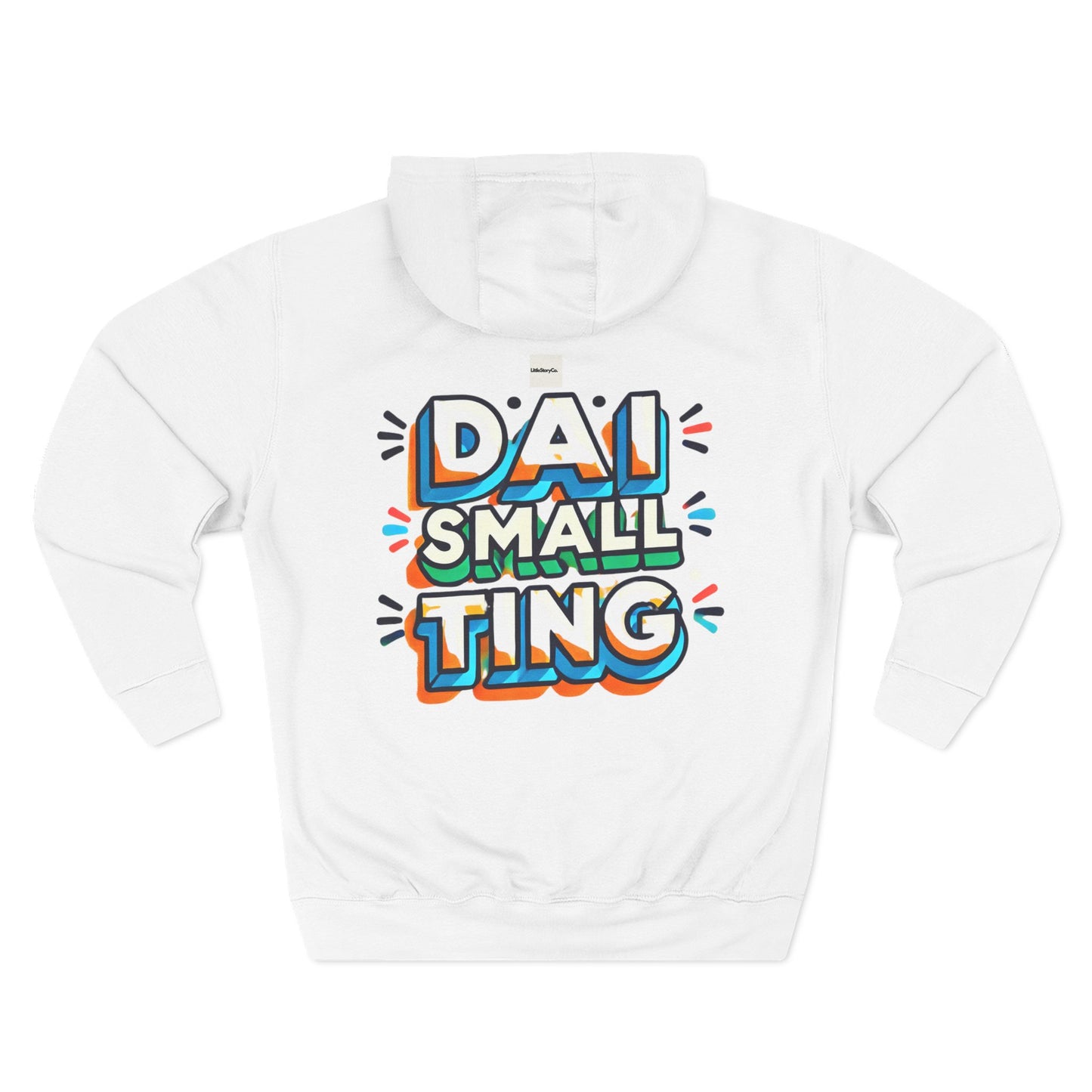 Dai Small Ting Trinidad Unisex Fleece-lined Cotton Hoodie - Little Story Co.