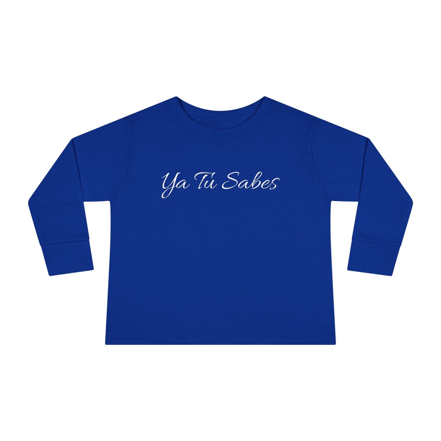 Toddler Long Sleeve Ya Tu Sabes Tee - Little Story Co.