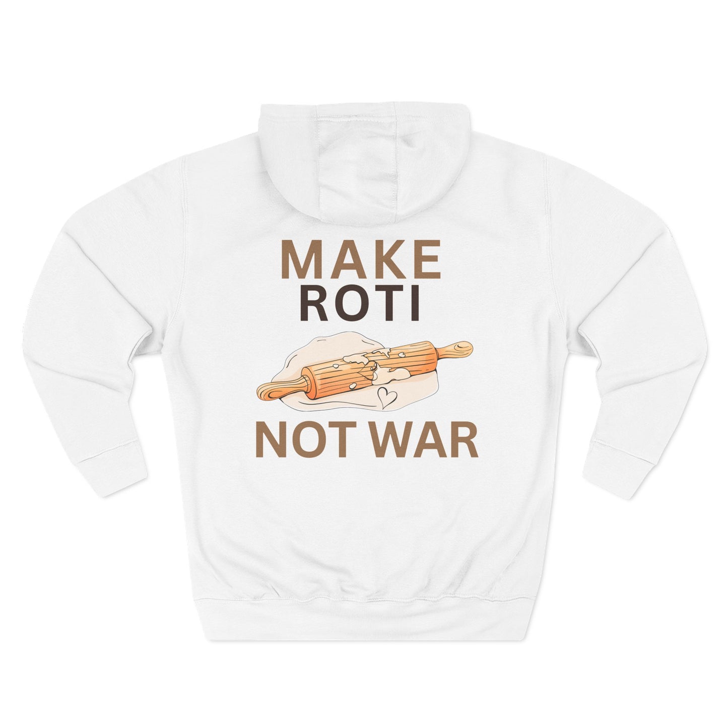 Make Roti Not War Hoodie - Little Story Co.