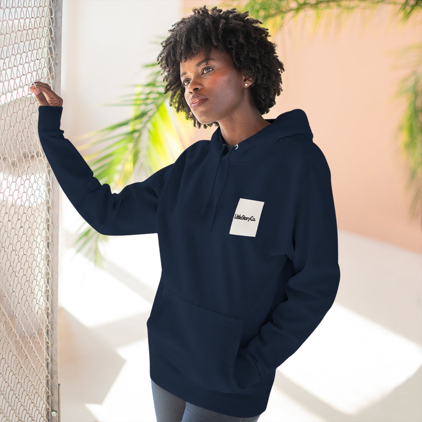 Lucky St. Patrick's Day Fleece Hoodie - Un Domincano Trying to Get Lucky, dominican st. patricks day hoodie - Little Story Co.