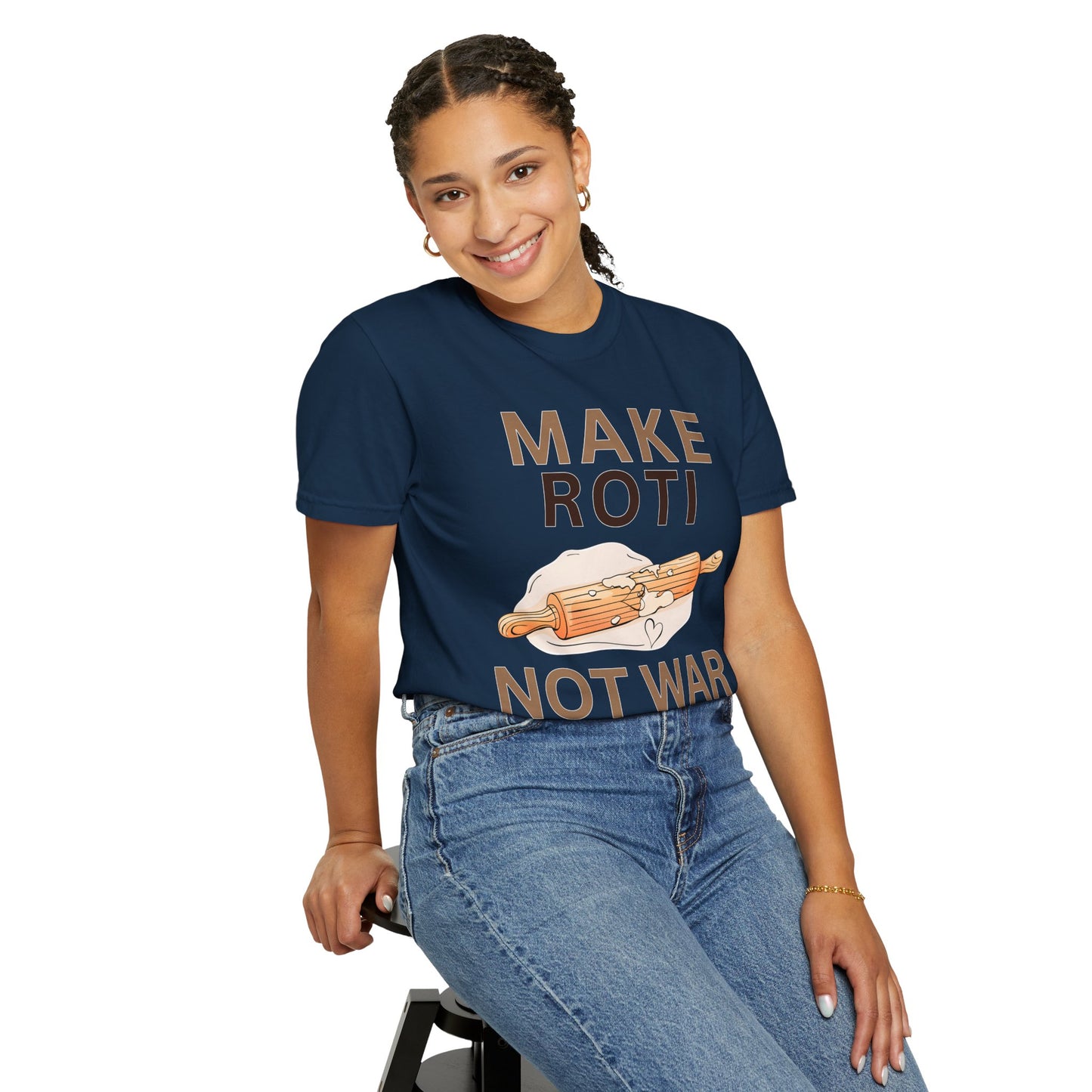Make Roti Not War Unisex T-Shirt - Little Story Co.