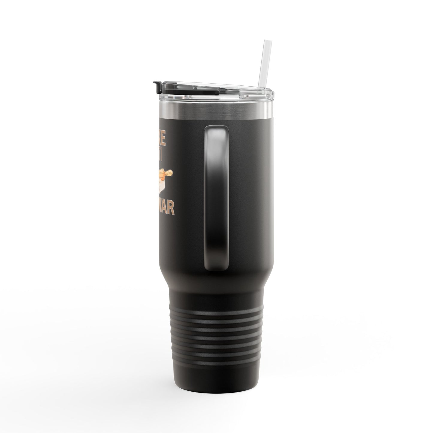 Make Roti Not War Insulated Travel Mug - 40oz - Little Story Co.