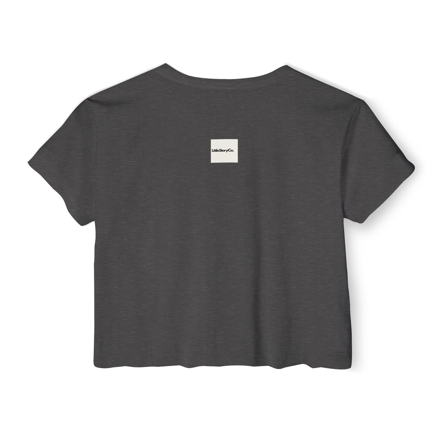 Women's Festival Crop Top - Liming and Bacchanal Logo - Little Story Co.