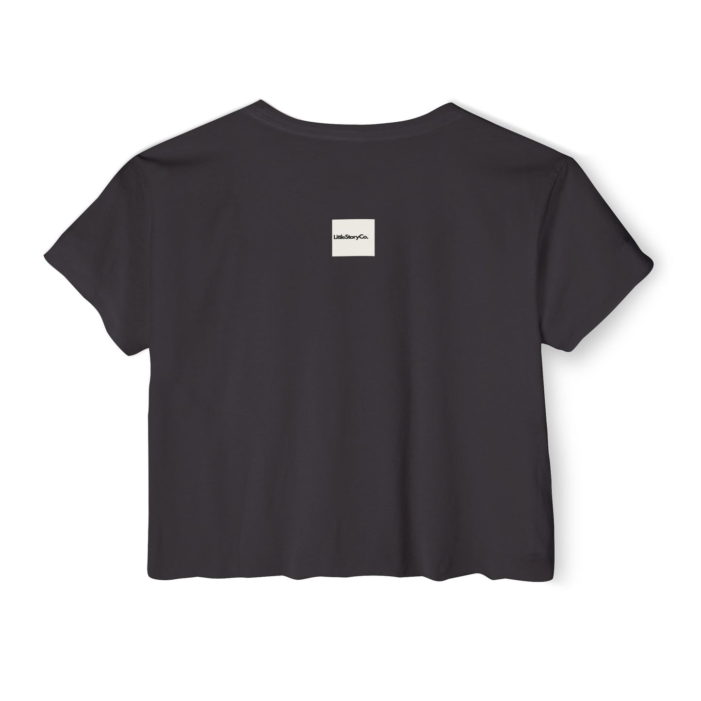 Women's Festival Crop Top - Liming and Bacchanal Logo - Little Story Co.