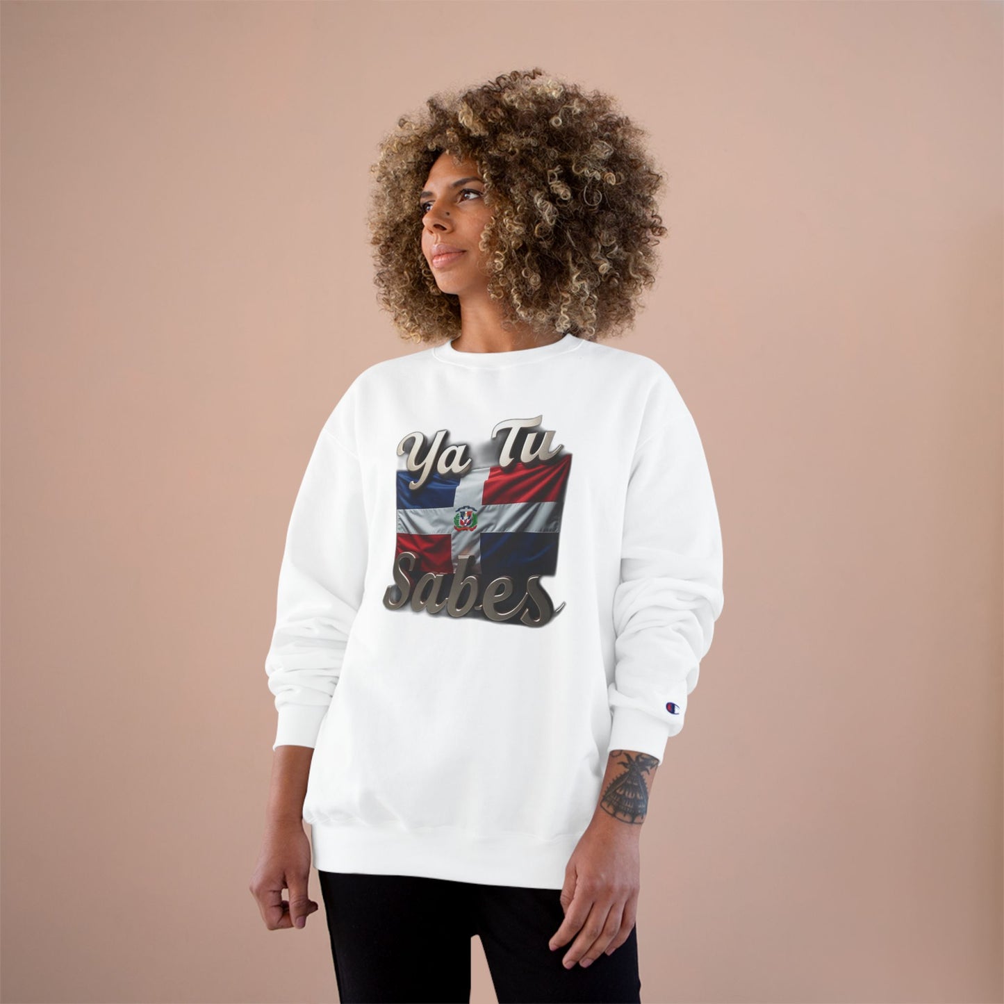 Champion Ya Tu Sabes Dominican Sweatshirt - Little Story Co.
