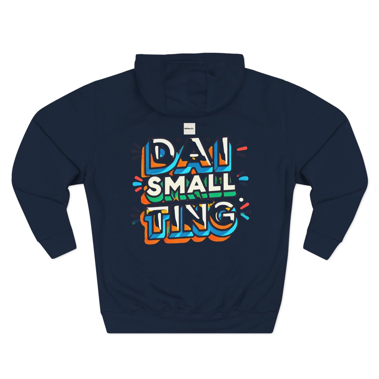 Dai Small Ting Trinidad Unisex Fleece-lined Cotton Hoodie - Little Story Co.