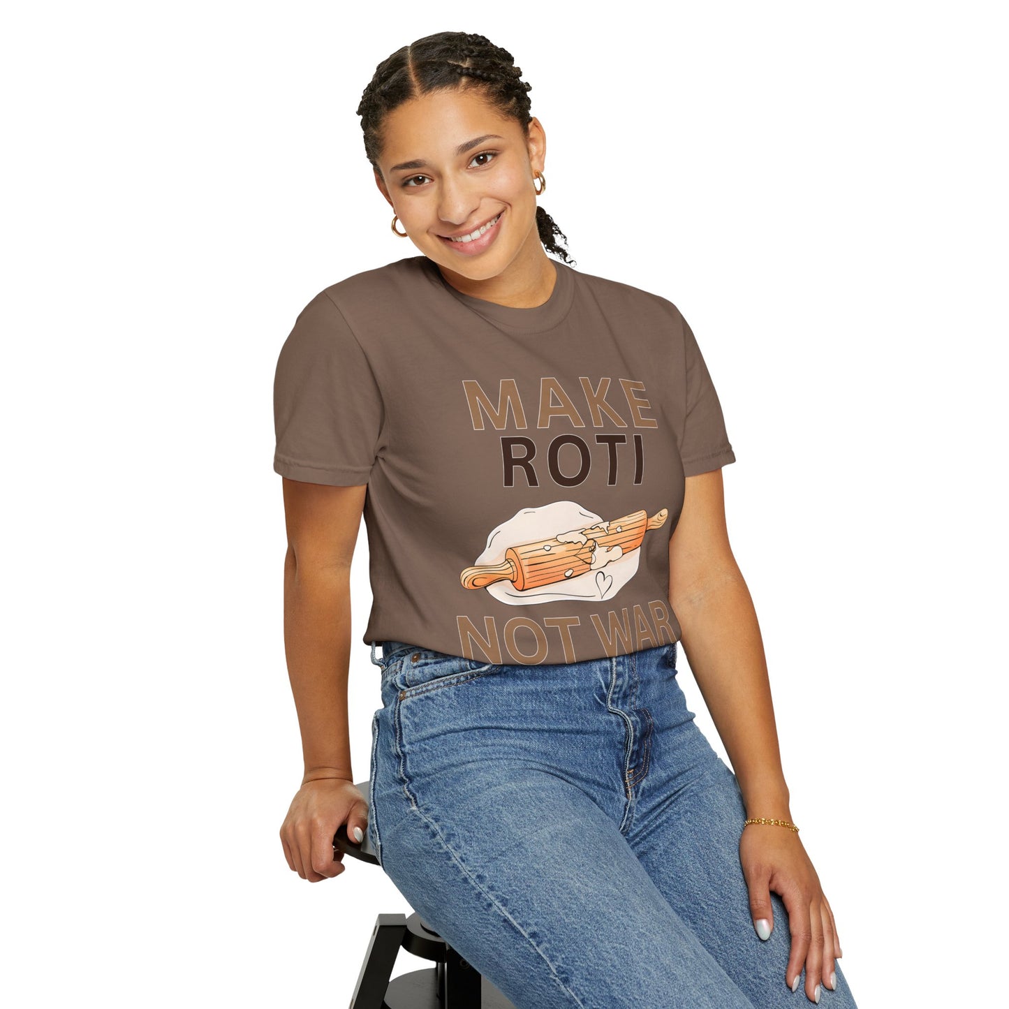 Make Roti Not War Unisex T-Shirt - Little Story Co.