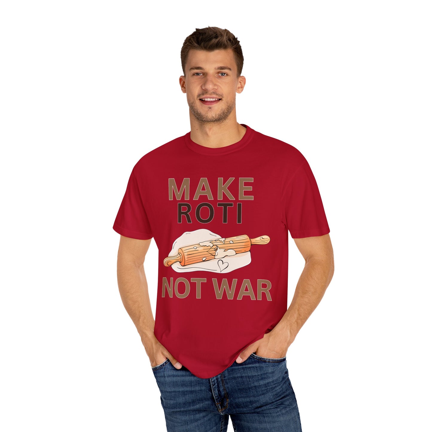 Make Roti Not War Unisex T-Shirt - Little Story Co.