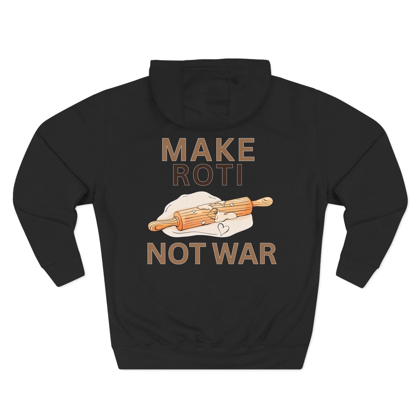 Make Roti Not War Hoodie - Little Story Co.