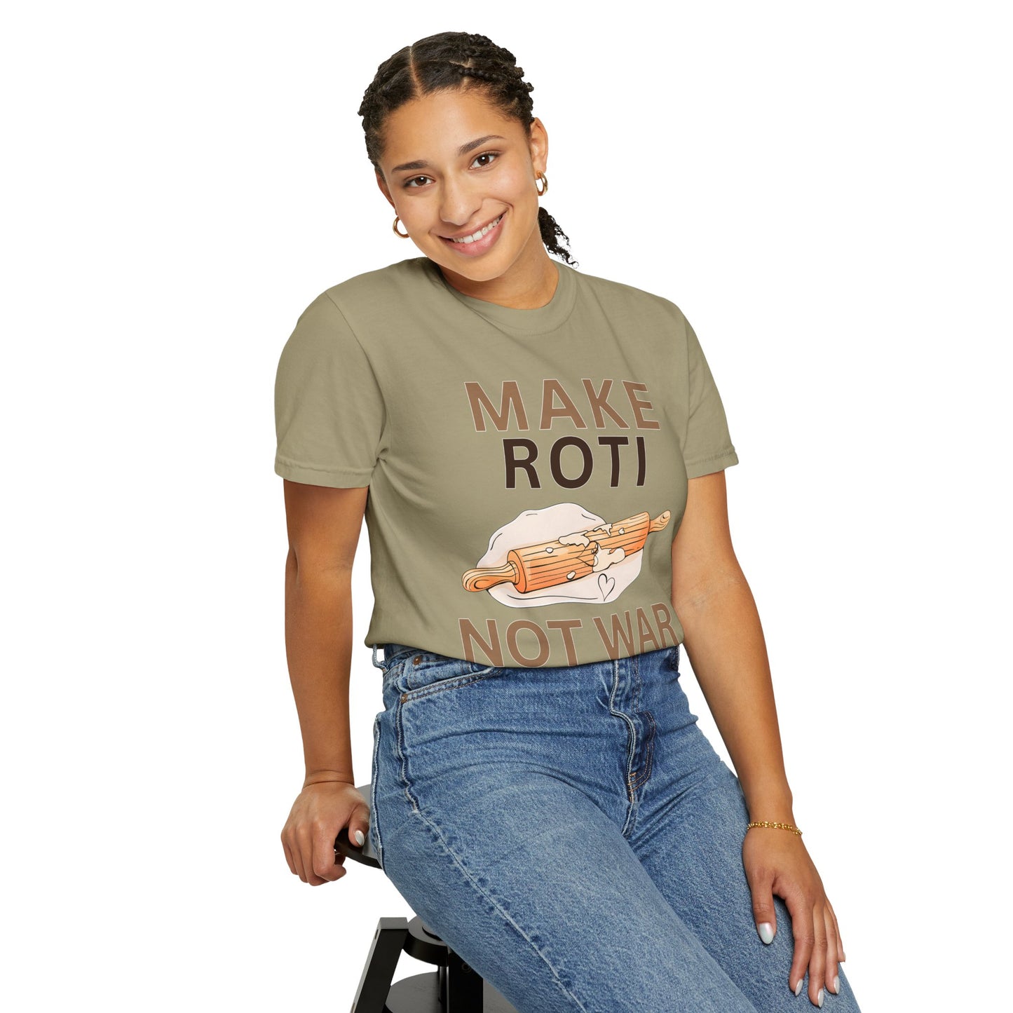 Make Roti Not War Unisex T-Shirt - Little Story Co.