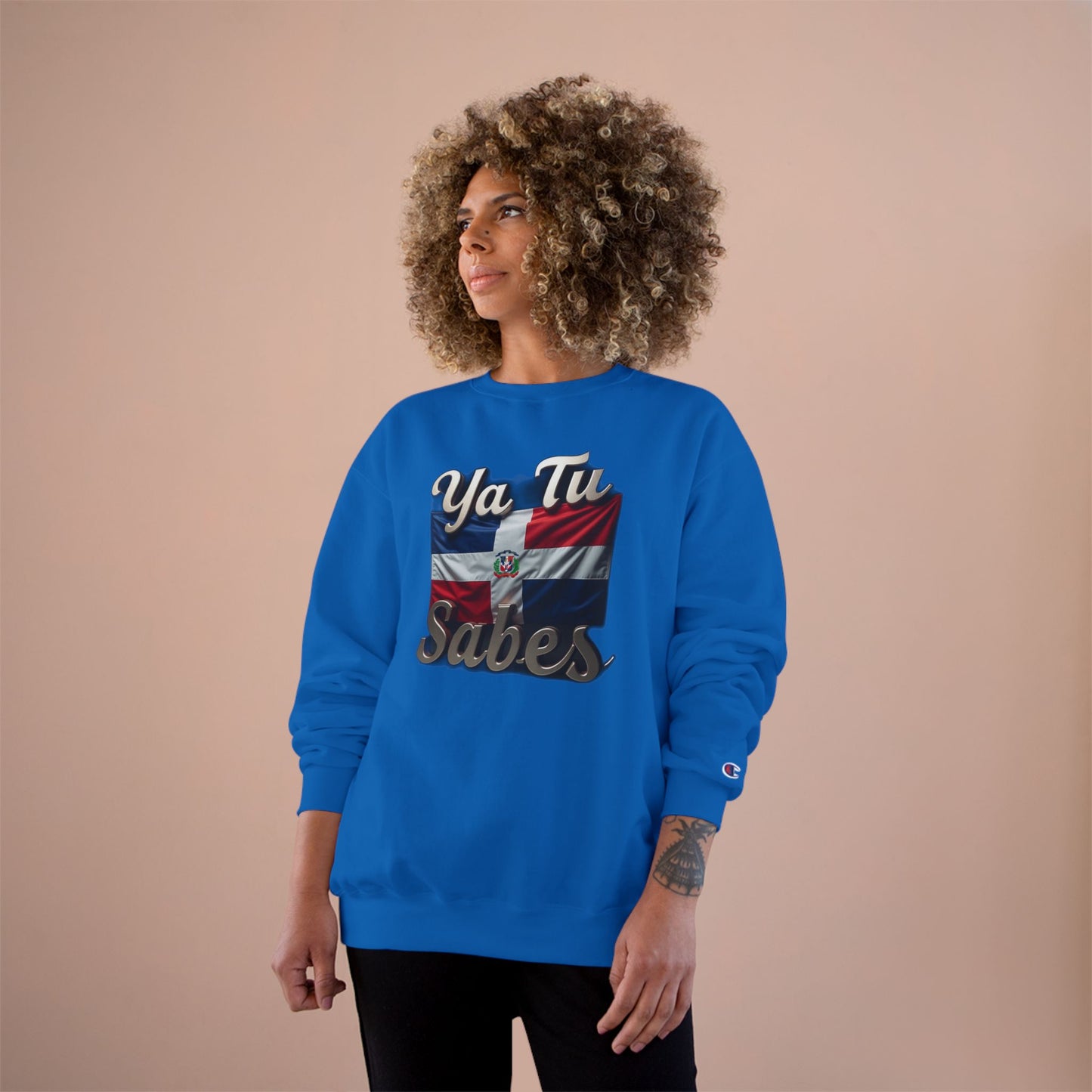 Champion Ya Tu Sabes Dominican Sweatshirt - Little Story Co.