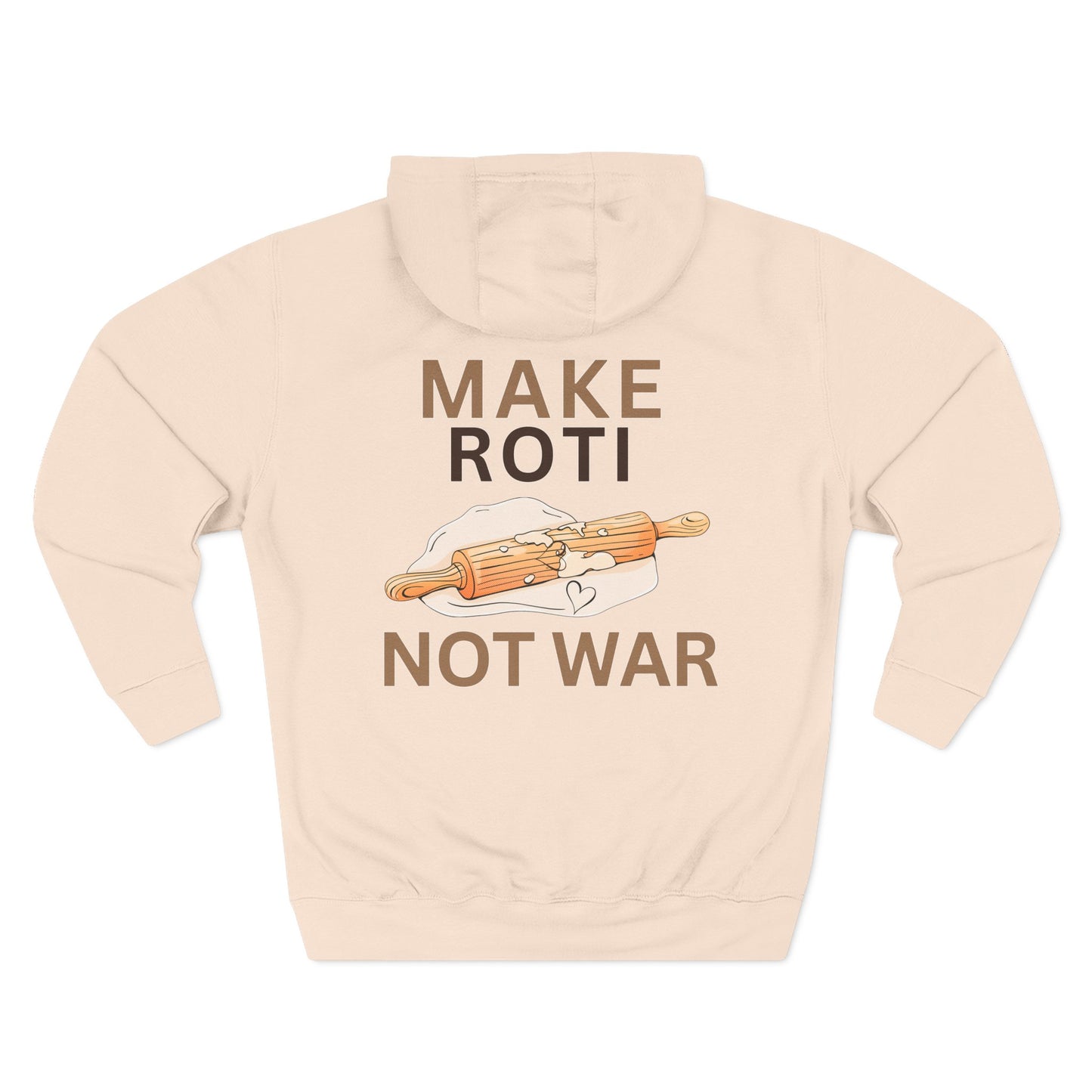 Make Roti Not War Hoodie - Little Story Co.