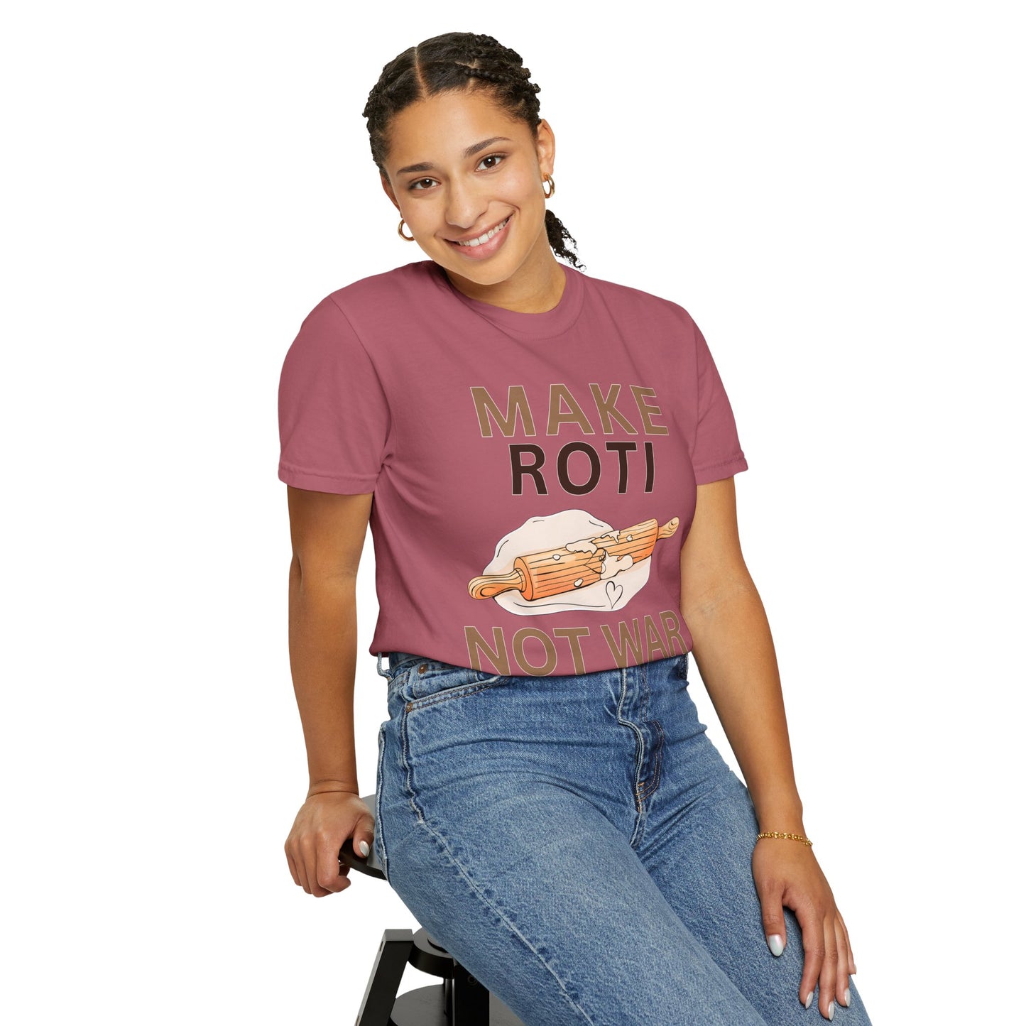 Make Roti Not War Unisex T-Shirt - Little Story Co.
