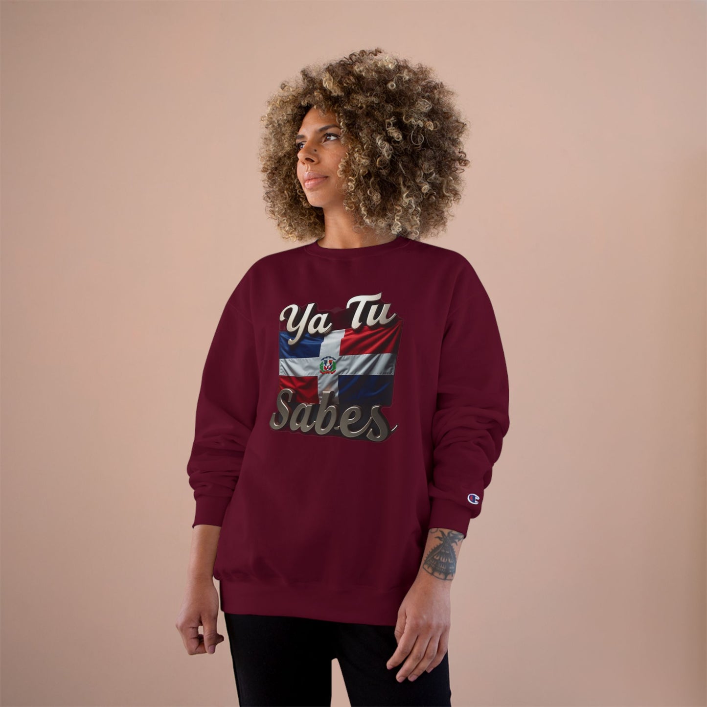 Champion Ya Tu Sabes Dominican Sweatshirt - Little Story Co.