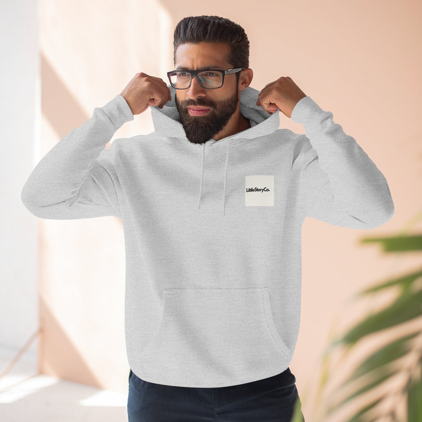 Lucky St. Patrick's Day Fleece Hoodie - Un Domincano Trying to Get Lucky, dominican st. patricks day hoodie - Little Story Co.