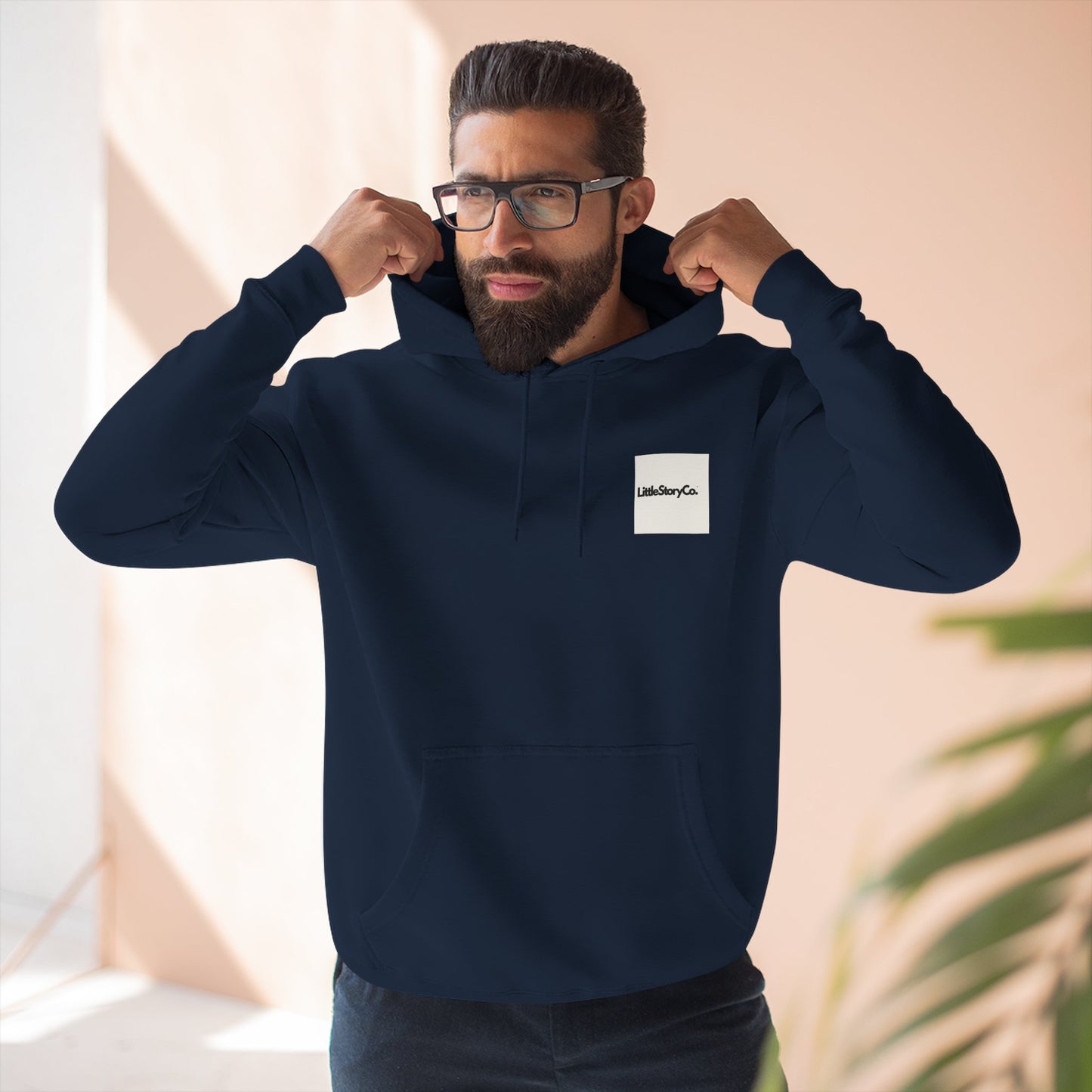 Lucky St. Patrick's Day Fleece Hoodie - Un Domincano Trying to Get Lucky, dominican st. patricks day hoodie - Little Story Co.