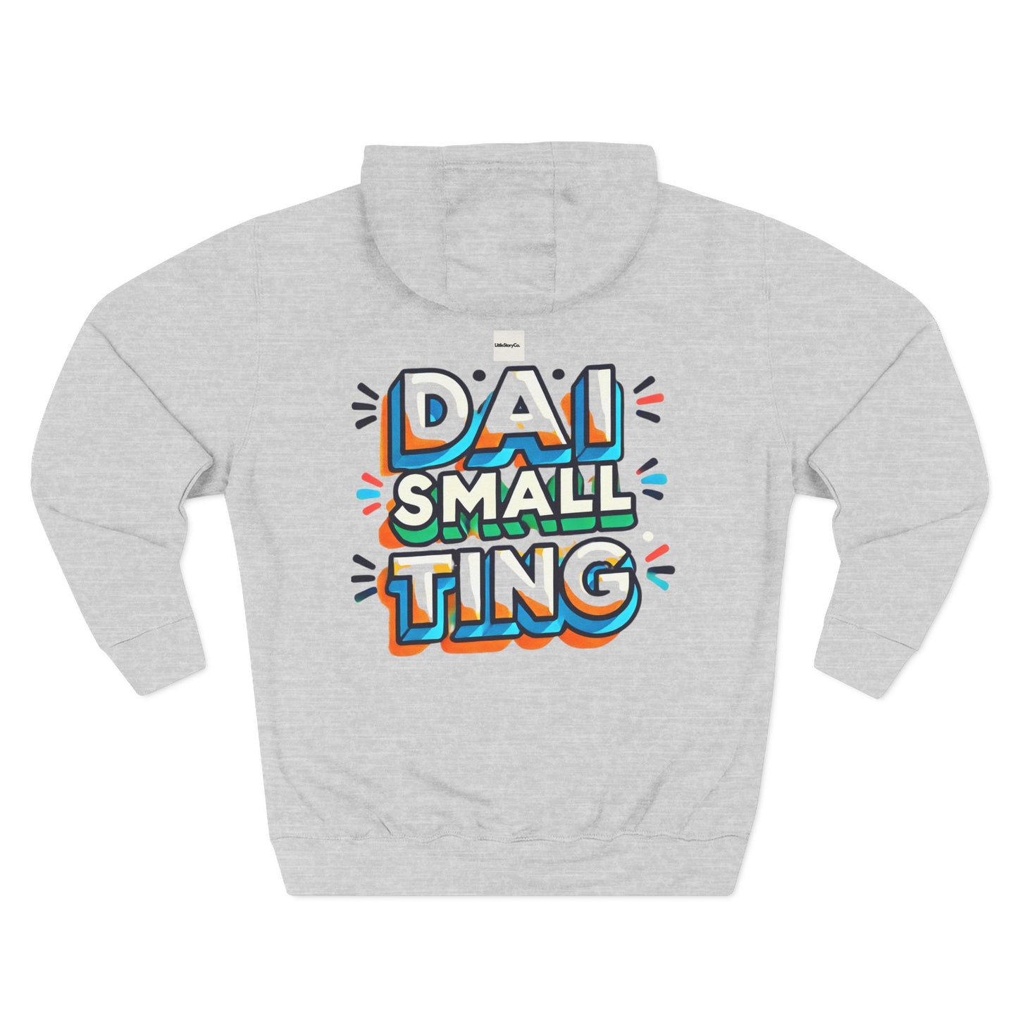 Dai Small Ting Trinidad Unisex Fleece-lined Cotton Hoodie - Little Story Co.