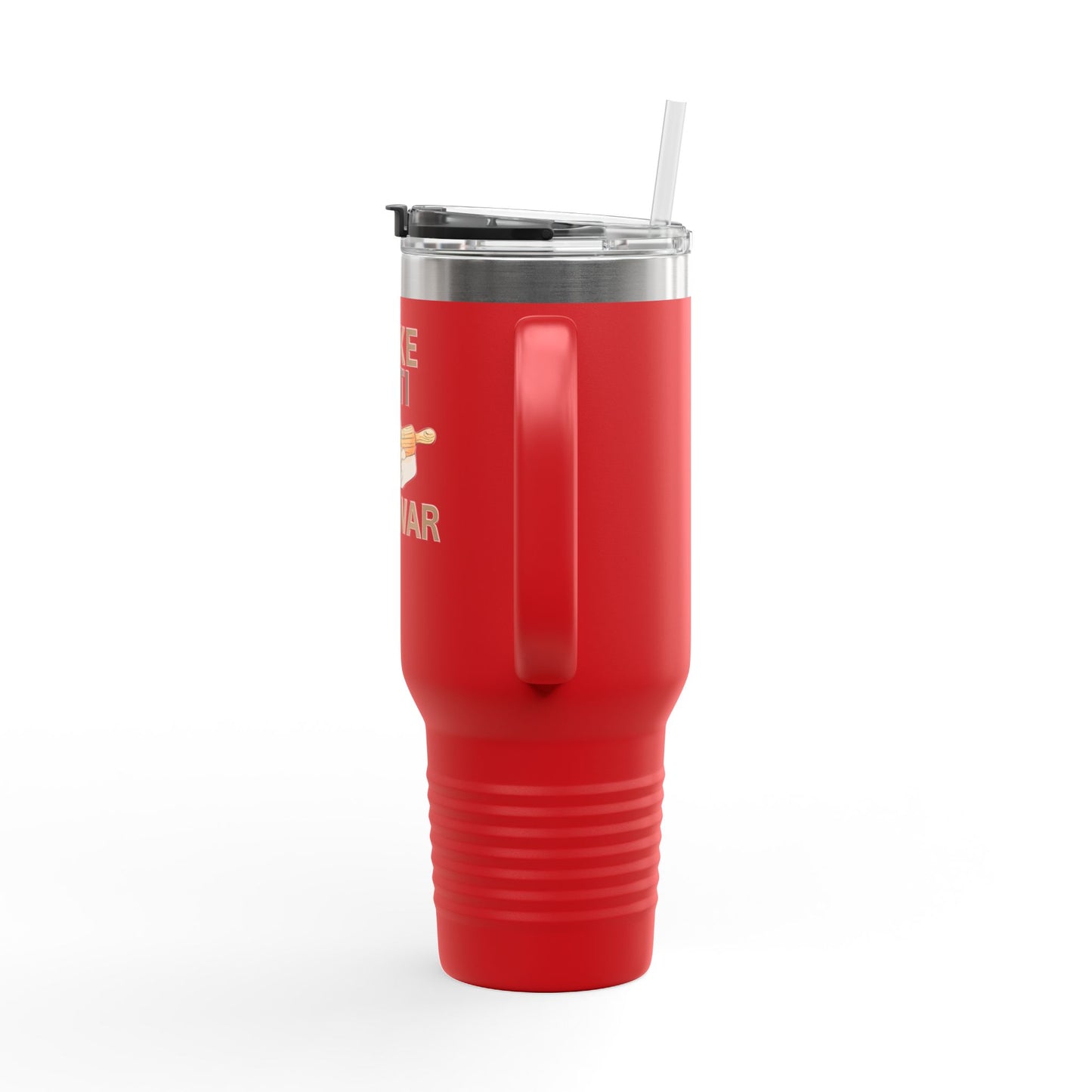Make Roti Not War Insulated Travel Mug - 40oz - Little Story Co.