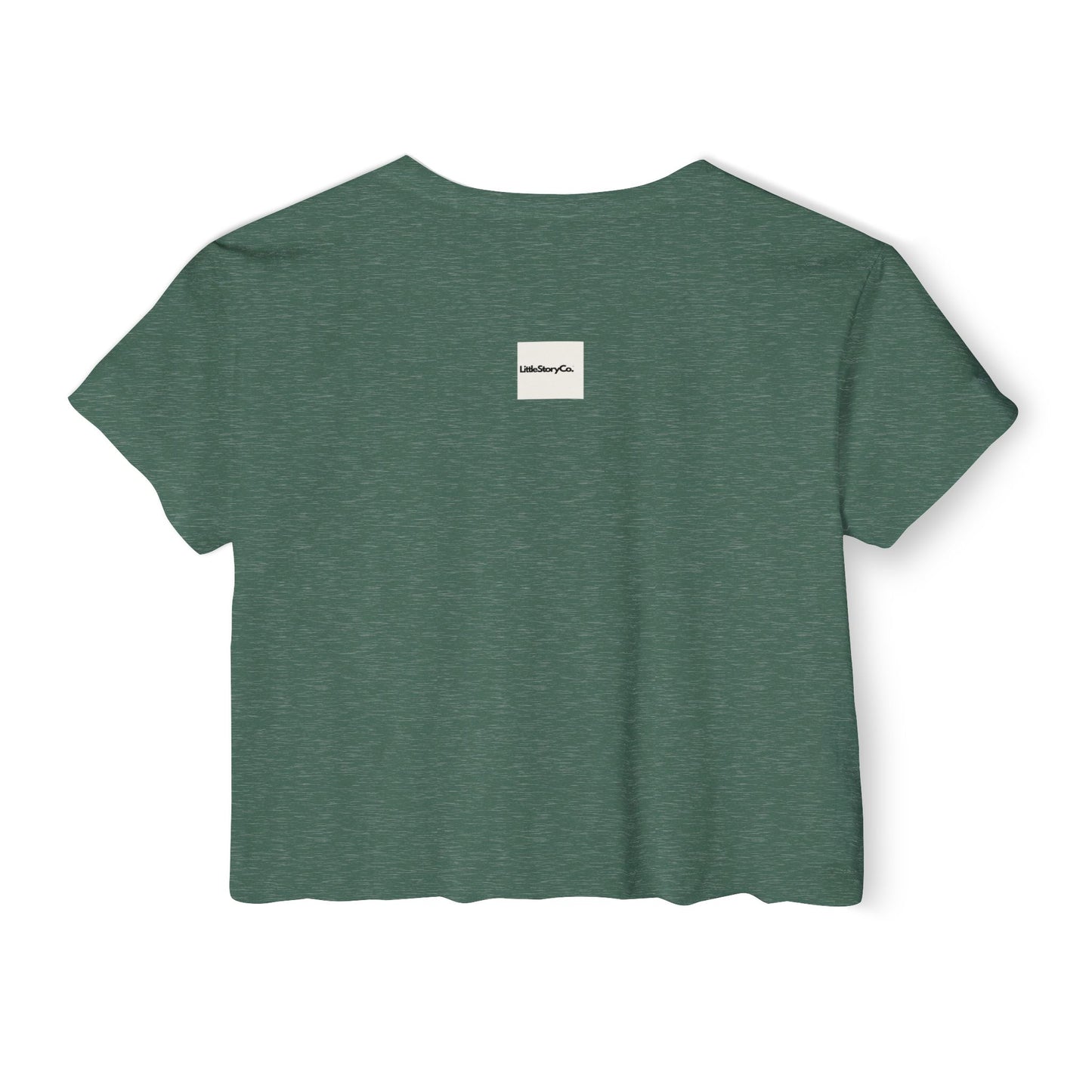Women's Festival Crop Top - Liming and Bacchanal Logo - Little Story Co.