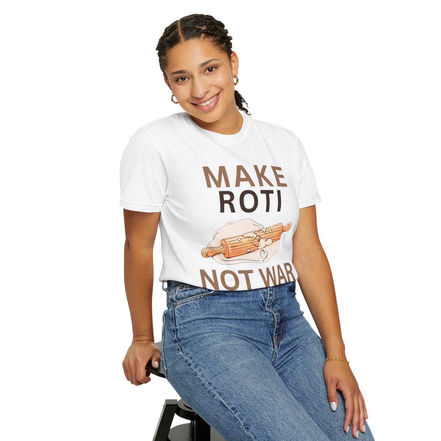 Make Roti Not War Unisex T-Shirt - Little Story Co.