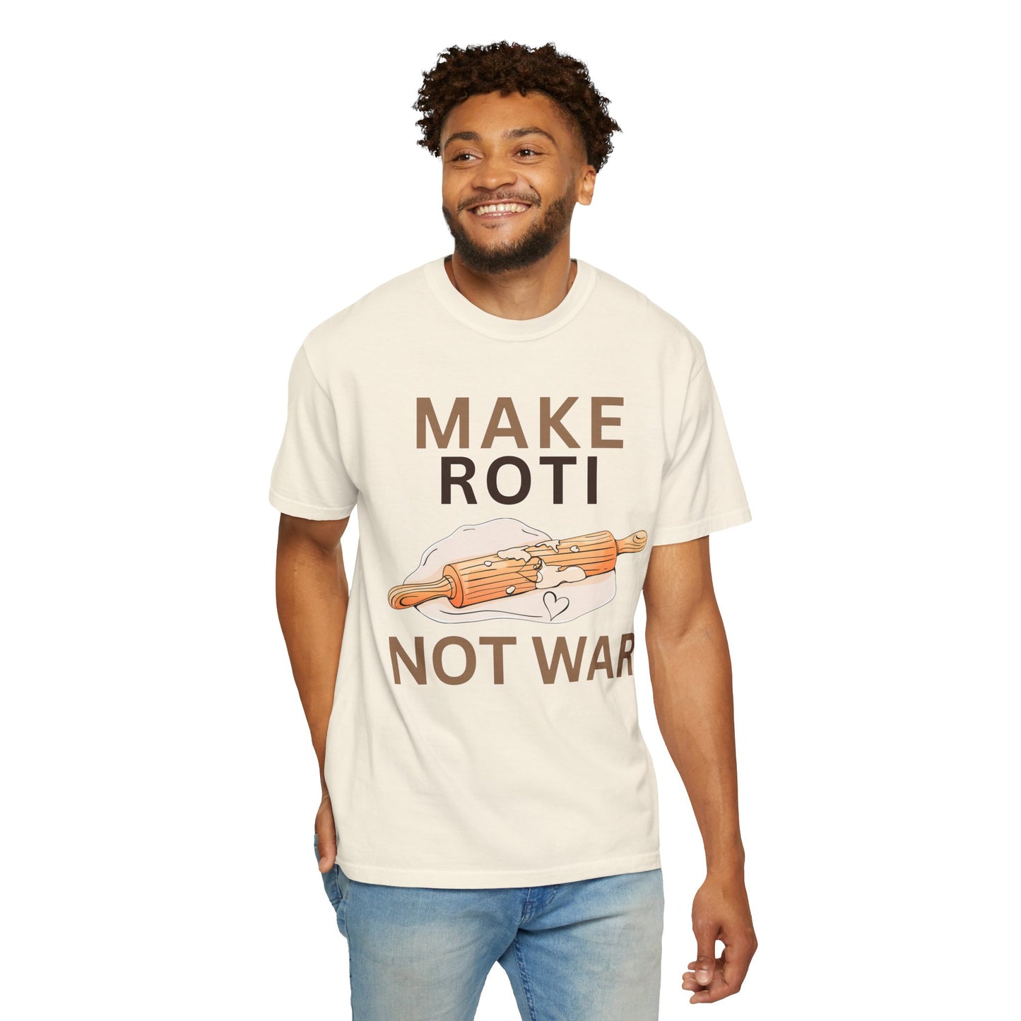 Make Roti Not War Unisex T-Shirt - Little Story Co.