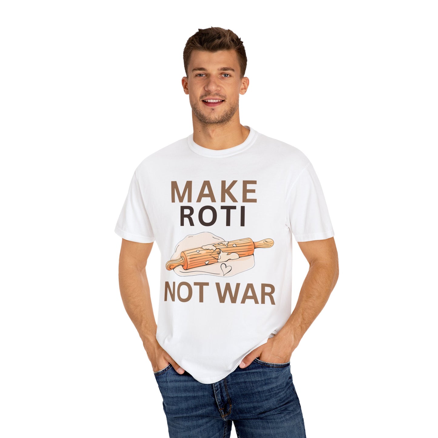 Make Roti Not War Unisex T-Shirt - Little Story Co.