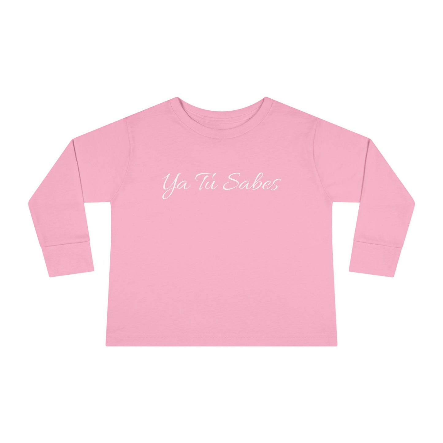 Toddler Long Sleeve Ya Tu Sabes Tee - Little Story Co.