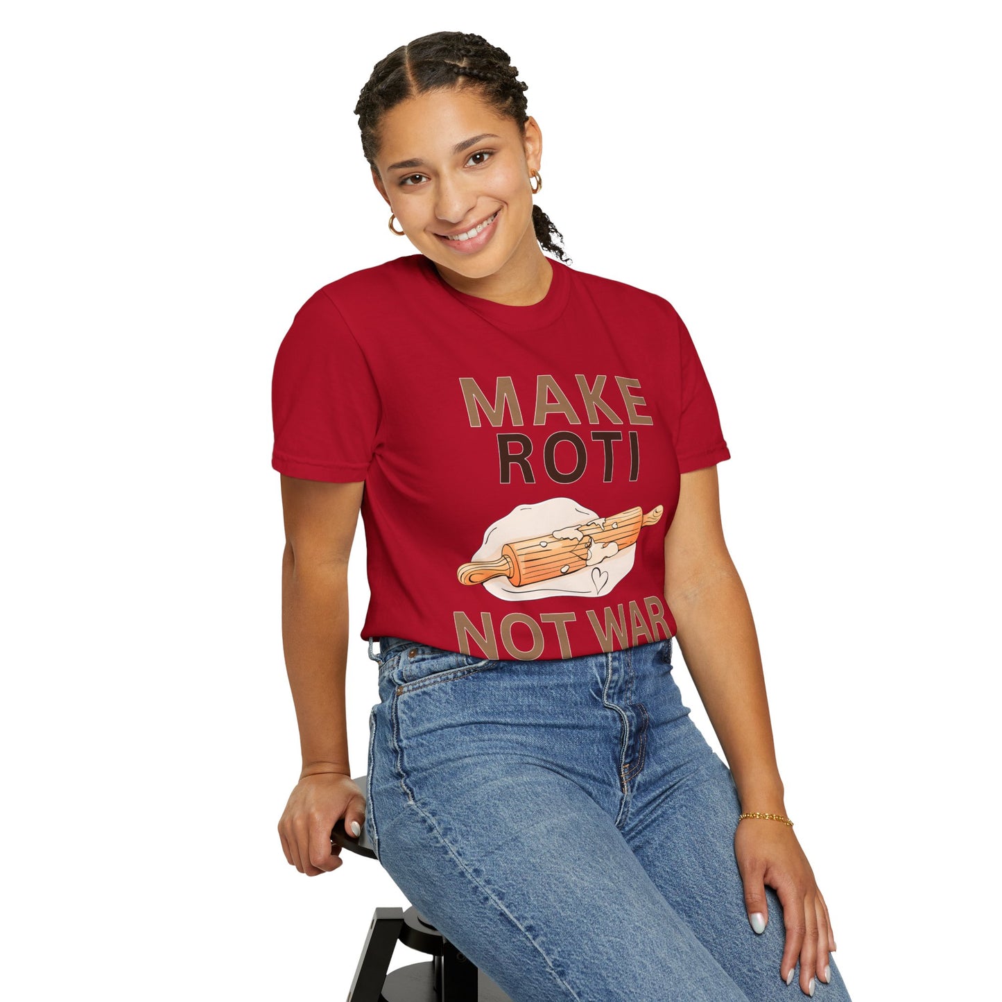 Make Roti Not War Unisex T-Shirt - Little Story Co.