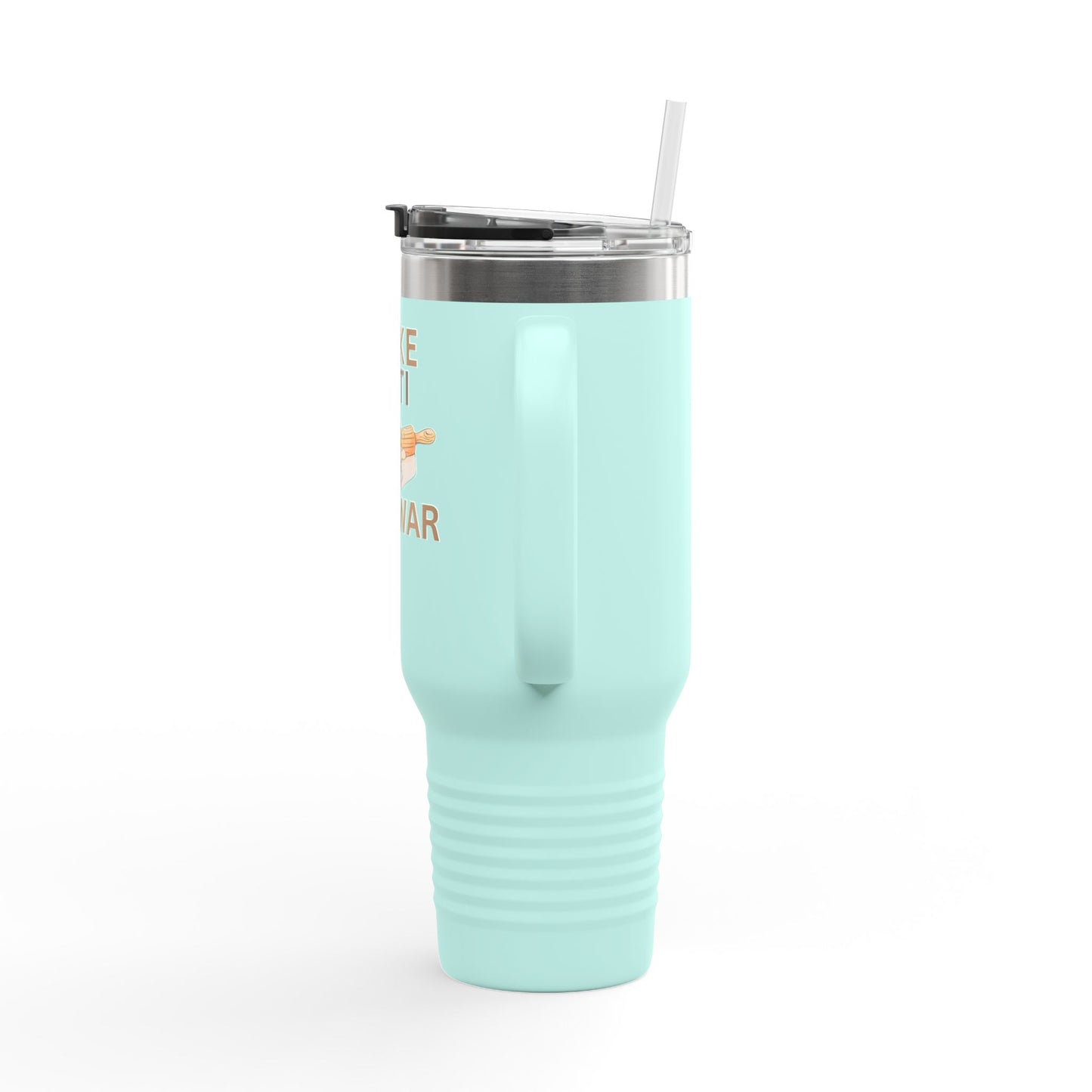 Make Roti Not War Insulated Travel Mug - 40oz - Little Story Co.
