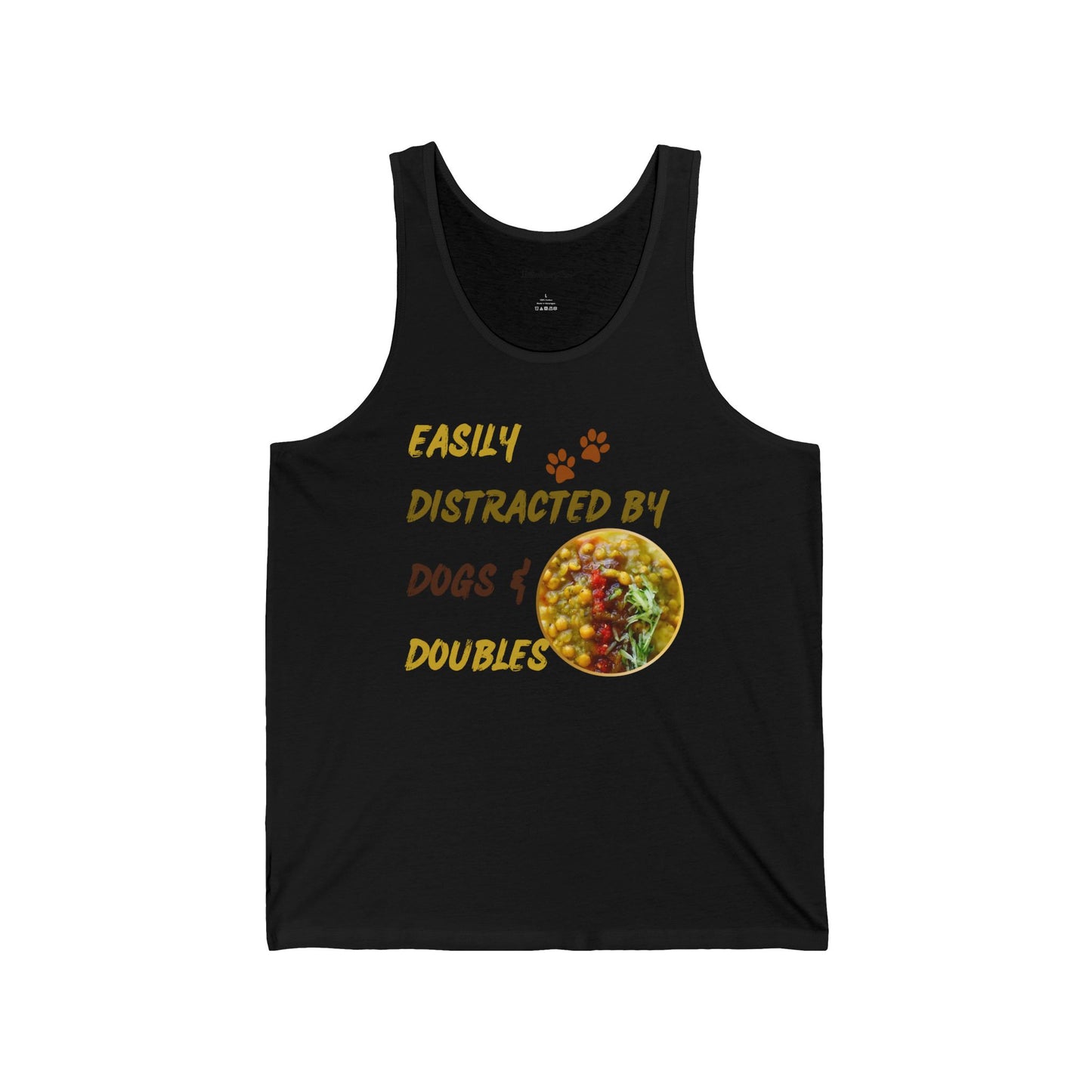 Easily Distracted by Dogs & Doubles Unisex Tank - Little Story Co.