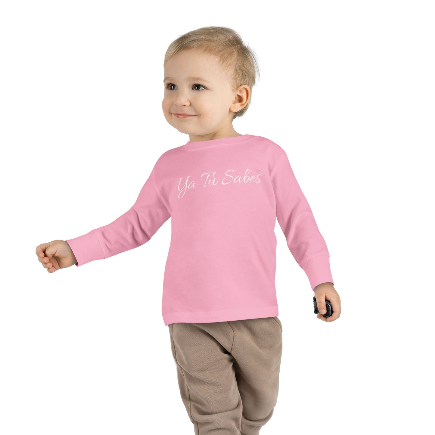 Toddler Long Sleeve Ya Tu Sabes Tee - Little Story Co.
