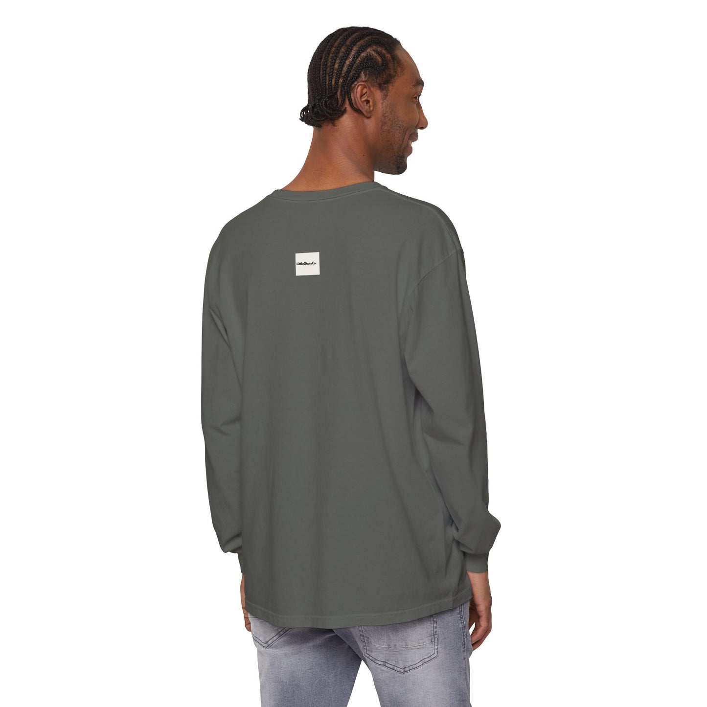 Trinidad Lucky St. Patrick's Day Long Sleeve T-Shirt - Unisex Garment-Dyed Tee - Little Story Co.