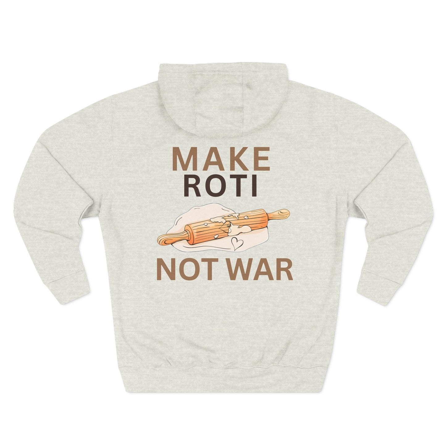 Make Roti Not War Hoodie - Little Story Co.